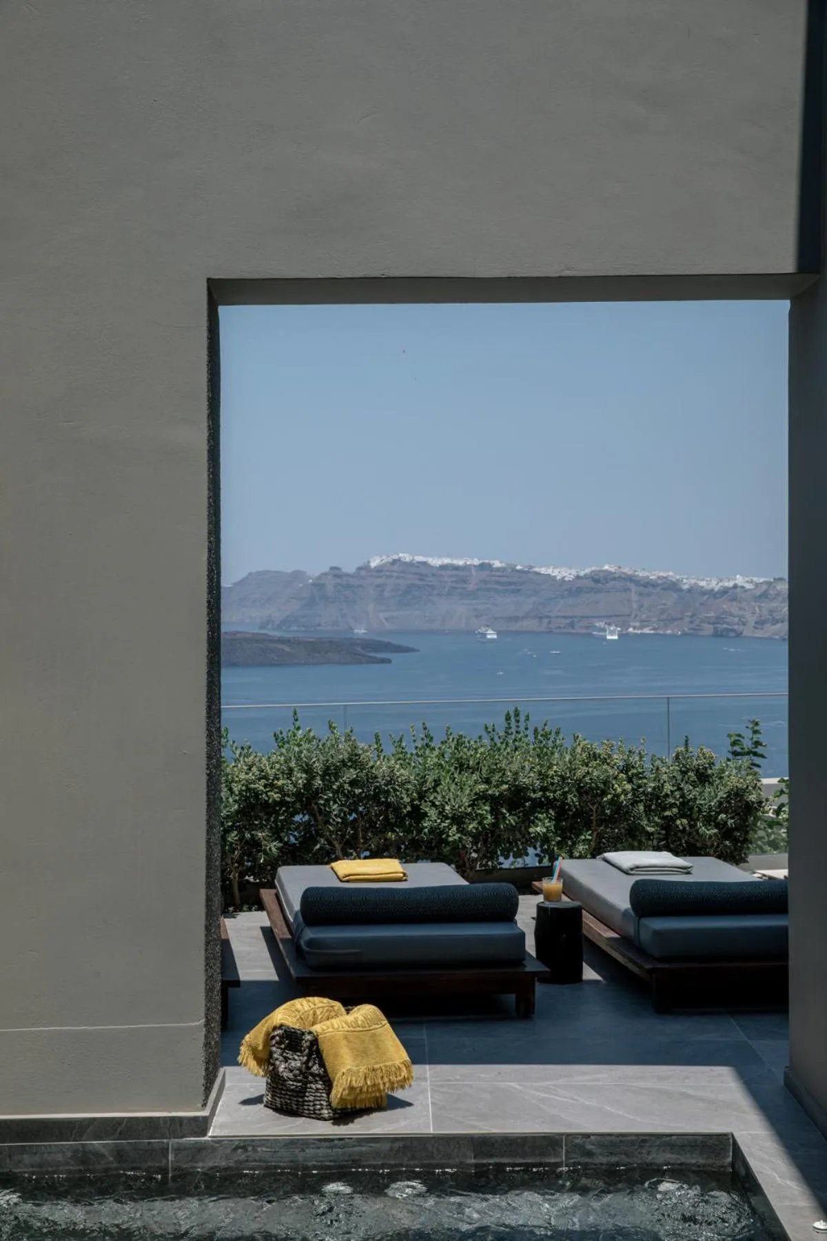 Swimming pool in Melidonia Suites