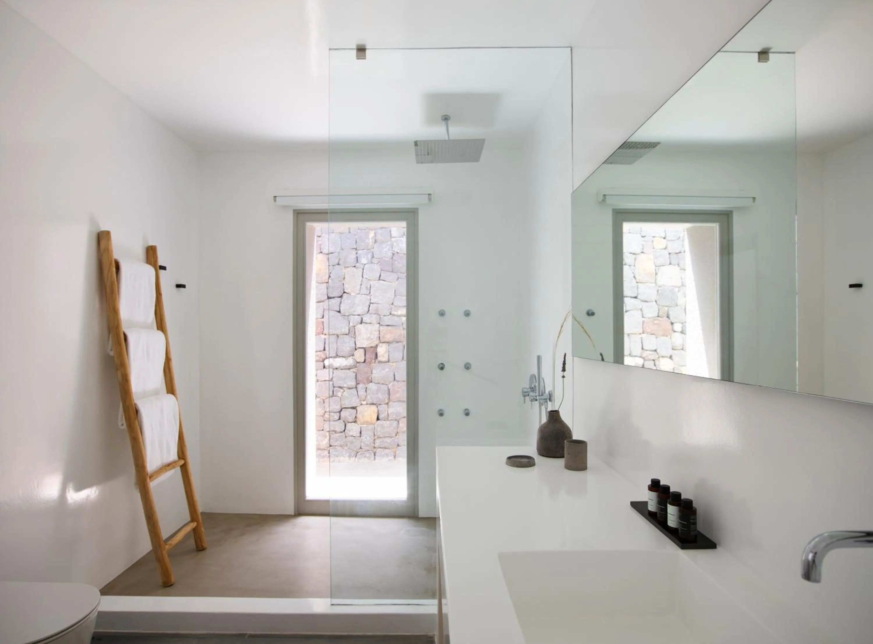 Bathroom in Melidonia Suites