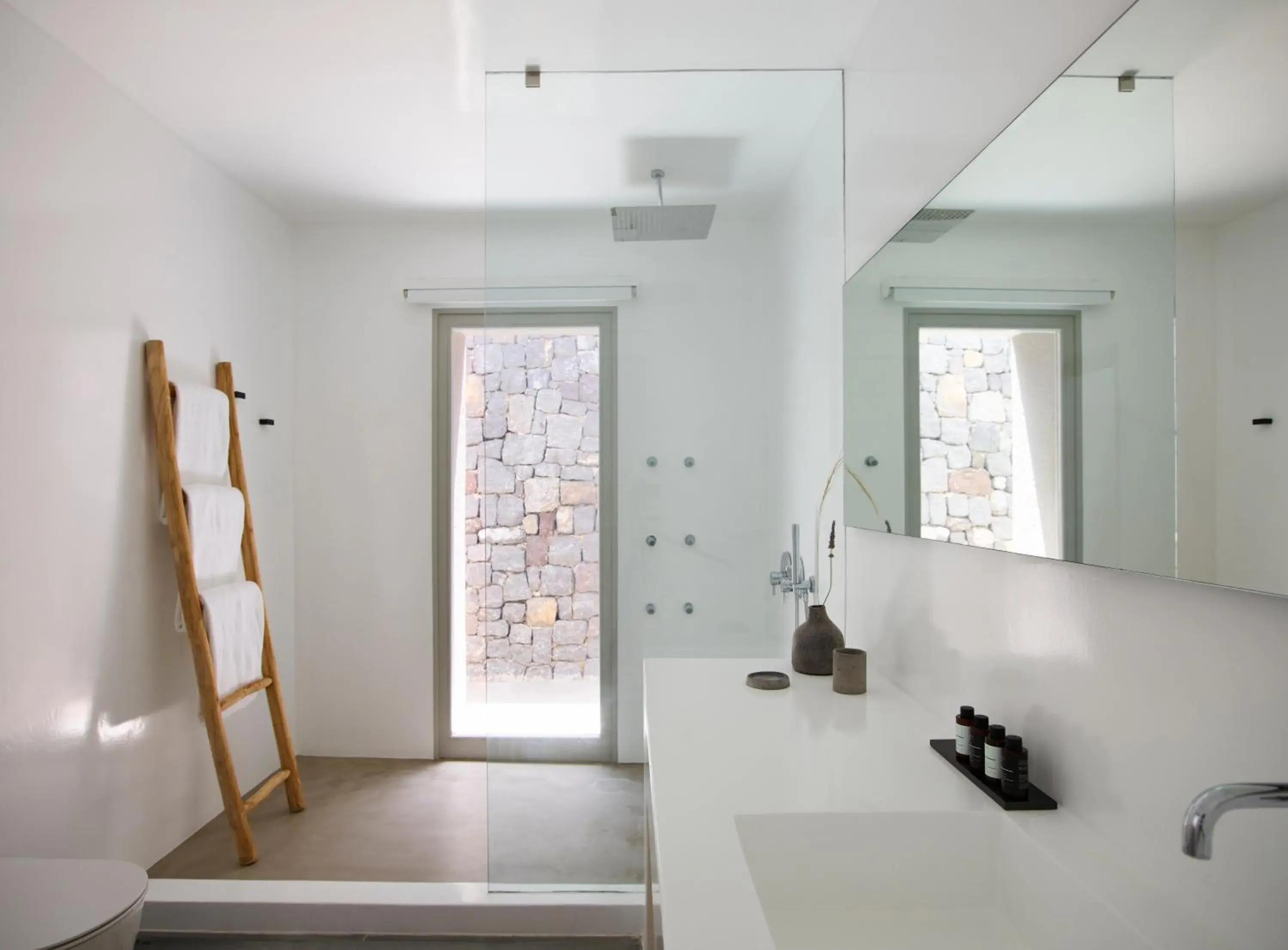 Bathroom in Melidonia Suites Bathroom in Melidonia Suites