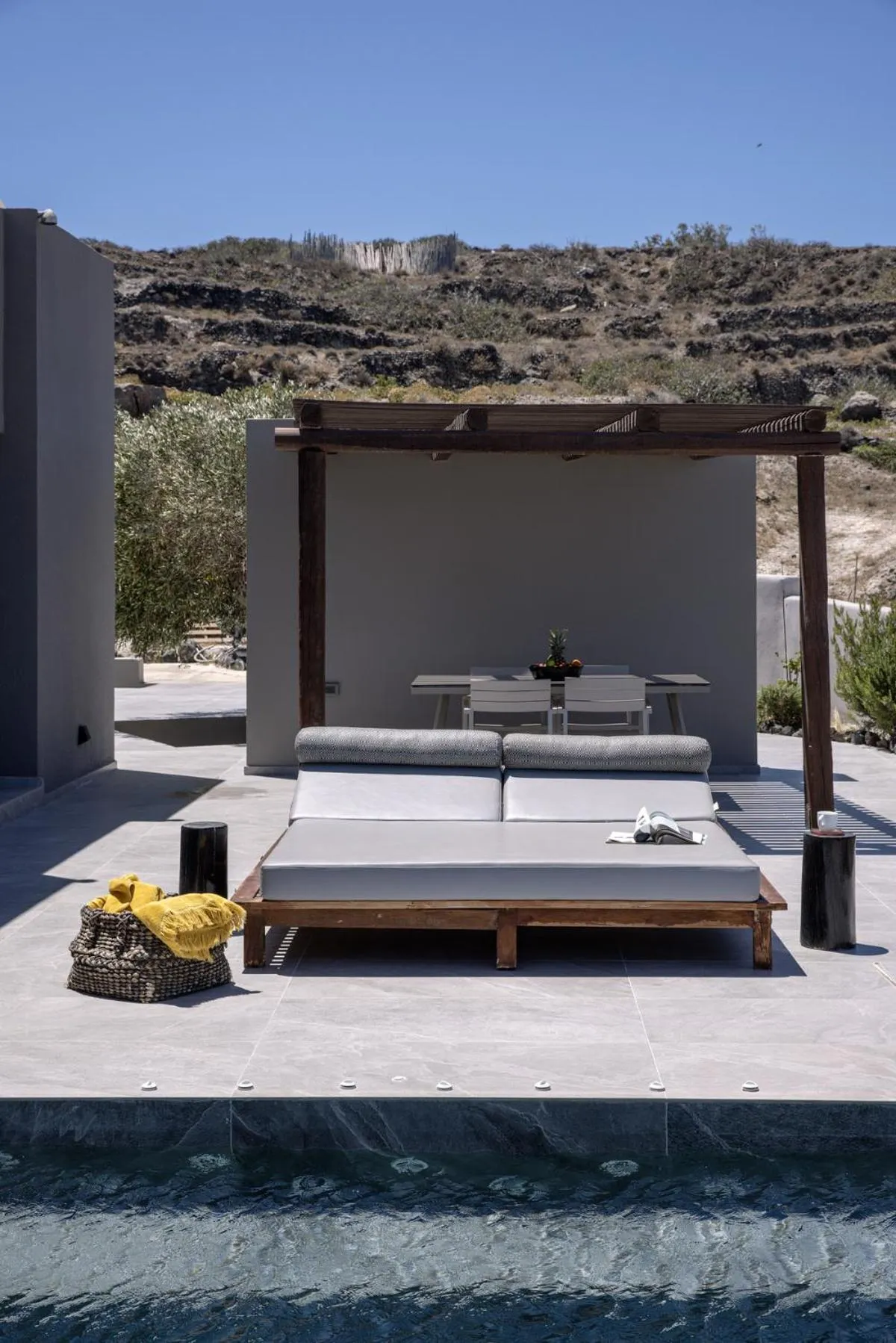 Swimming pool in Melidonia Suites