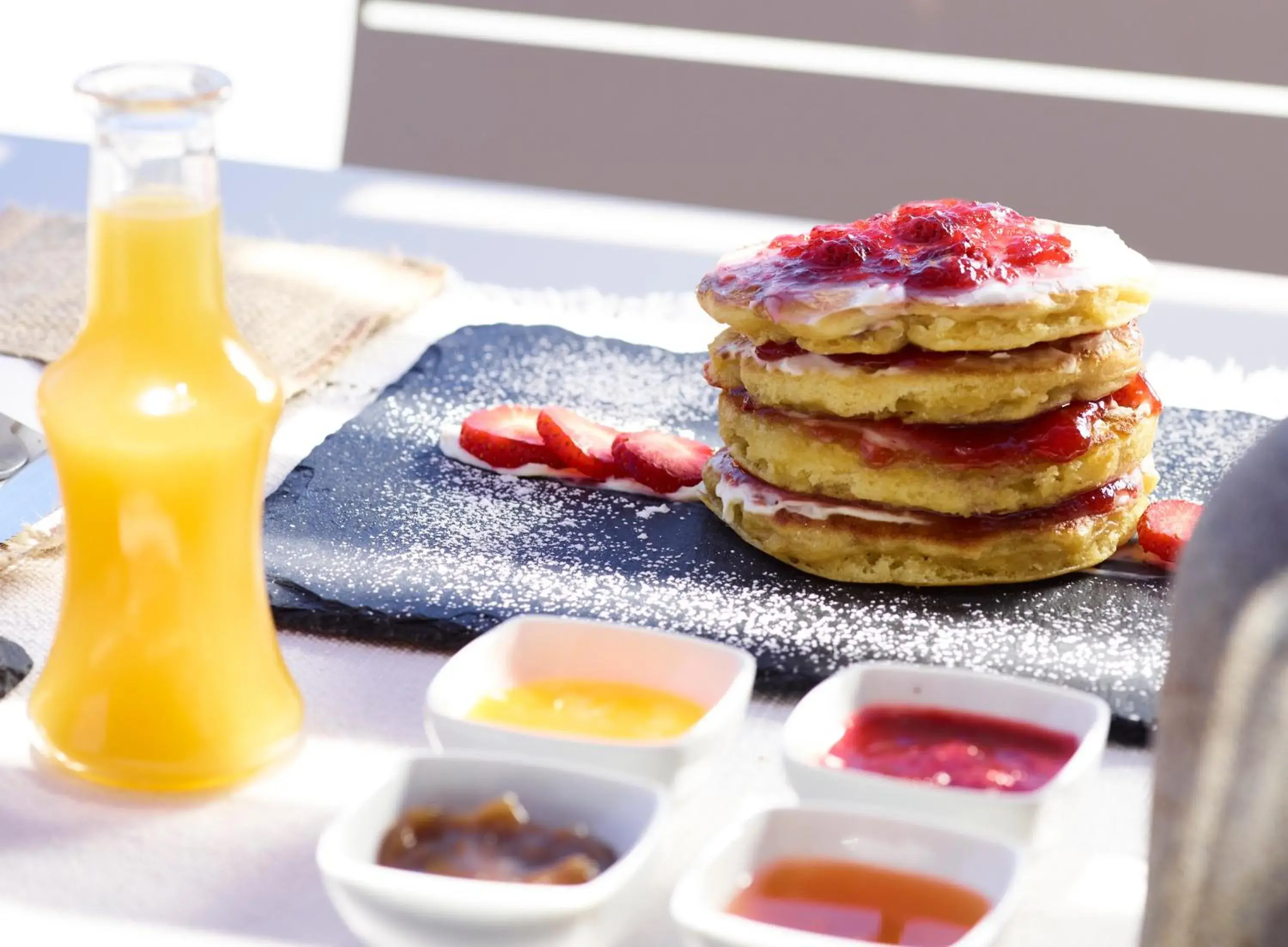 Food and drinks in Melidonia Suites Food and drinks in Melidonia Suites