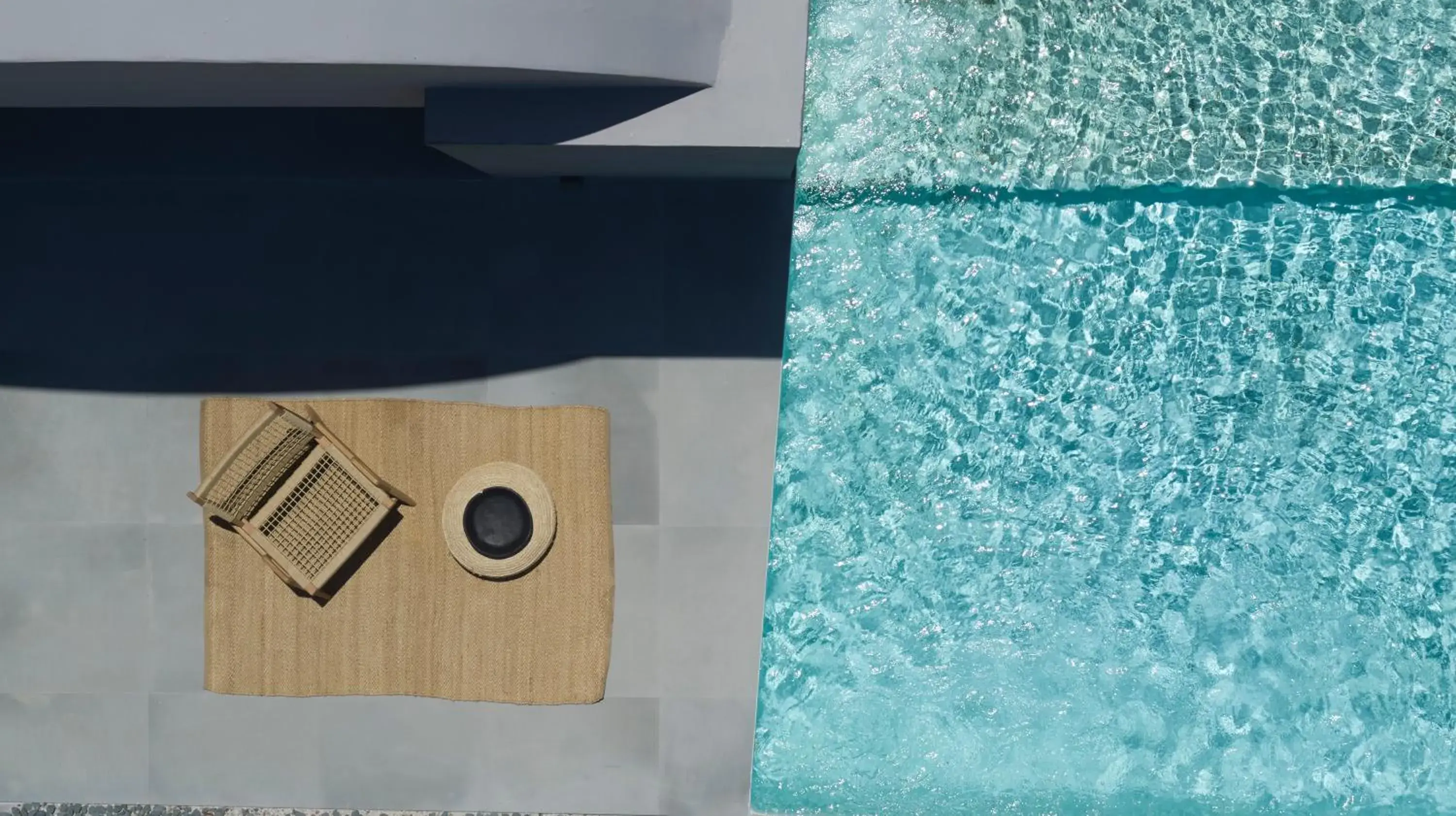 Swimming pool in Melidonia Suites Swimming pool in Melidonia Suites