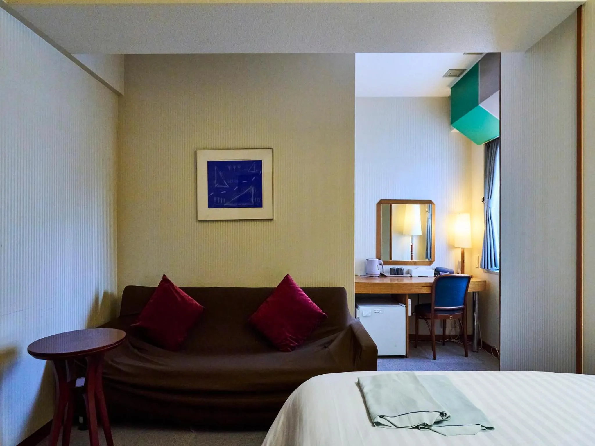 Bed in Court Hotel Fukuoka Tenjin