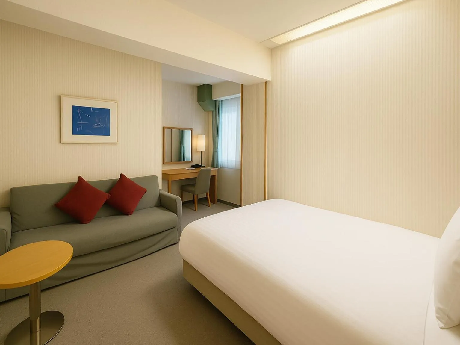 Bed in Court Hotel Fukuoka Tenjin