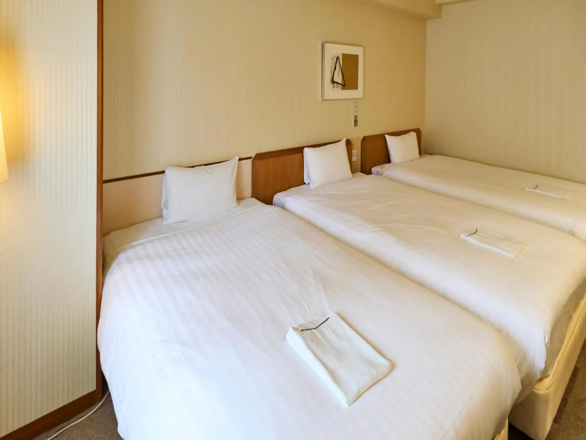 Bed in Court Hotel Fukuoka Tenjin