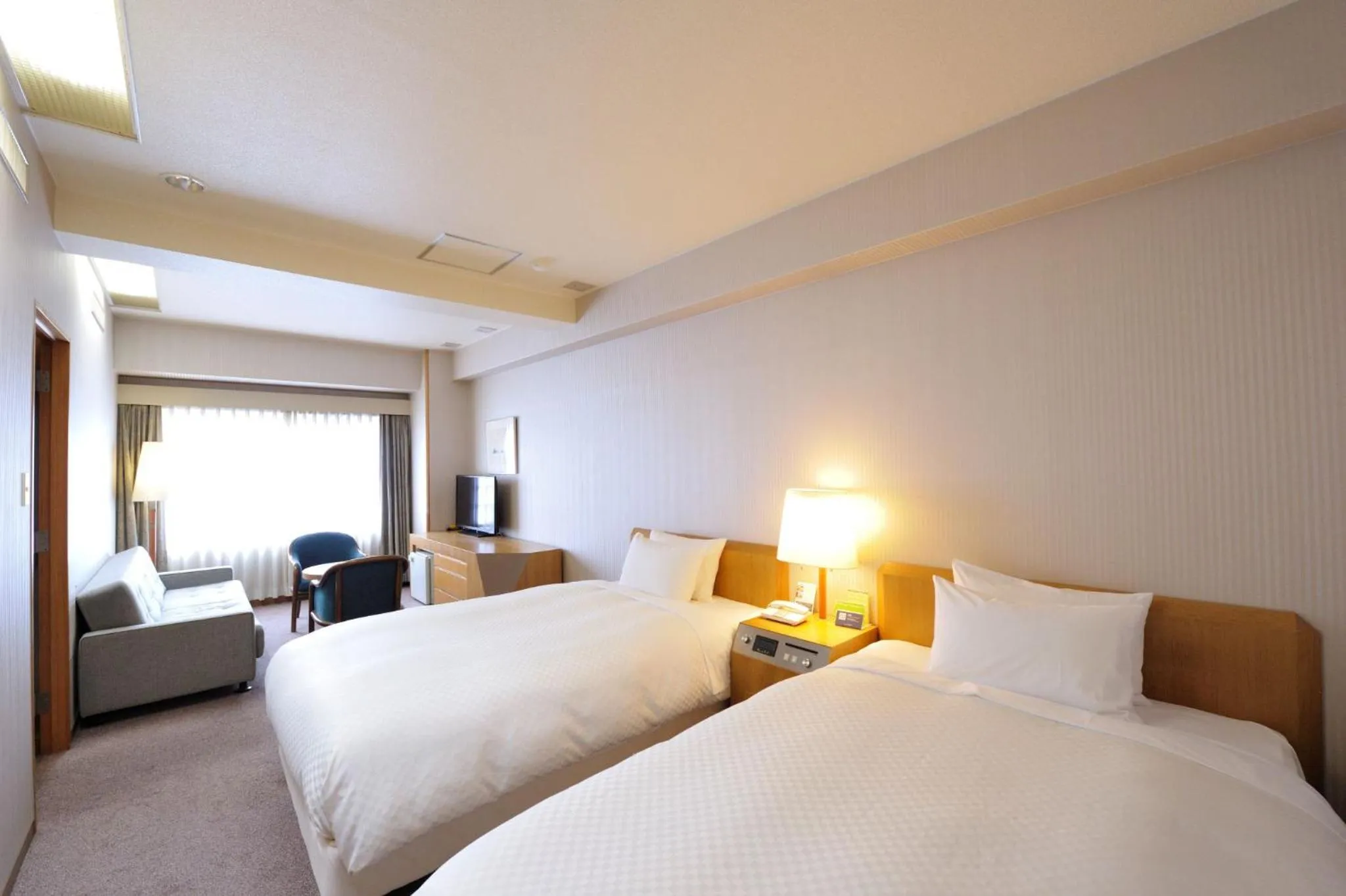 Bed in Court Hotel Fukuoka Tenjin
