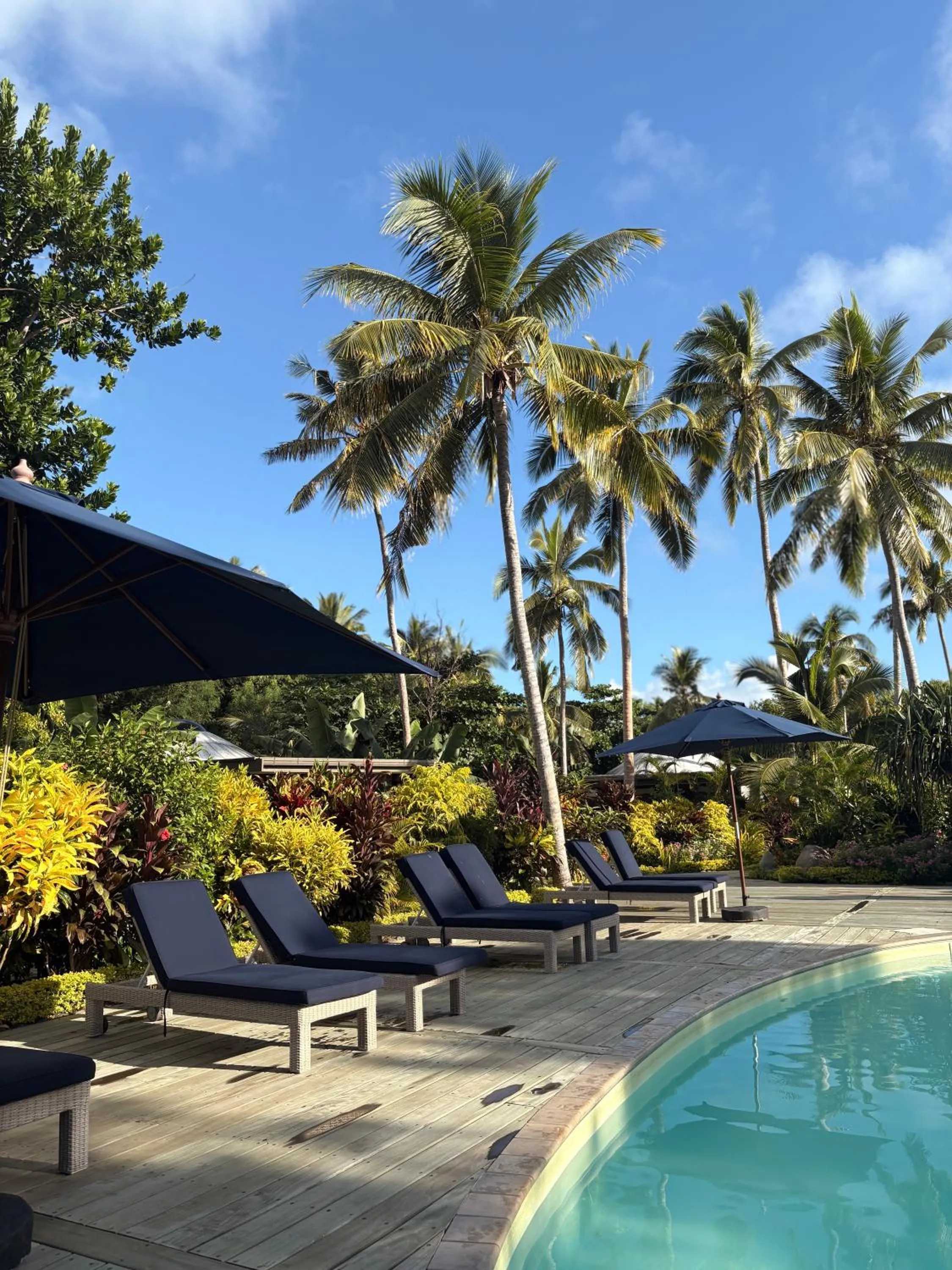 Swimming pool in Blue Lagoon Beach Resort