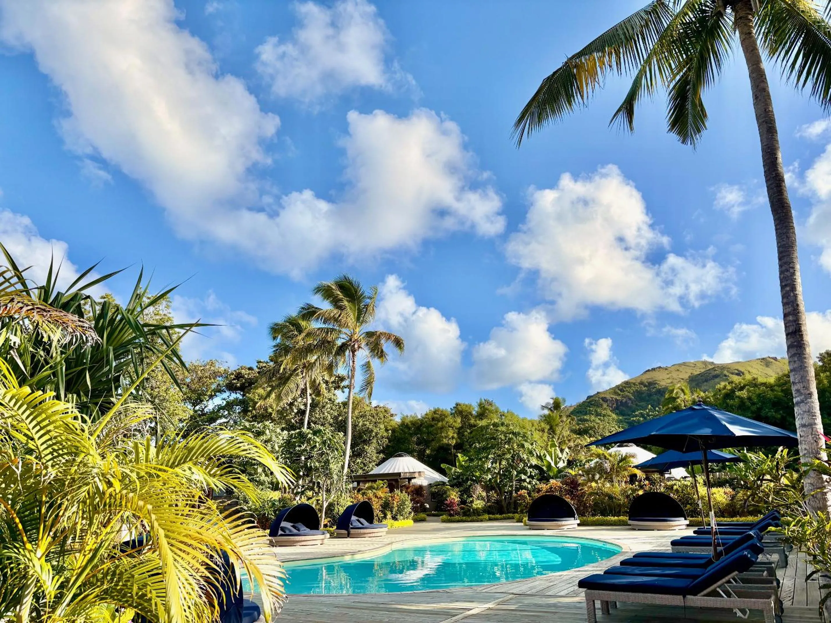 Swimming pool in Blue Lagoon Beach Resort