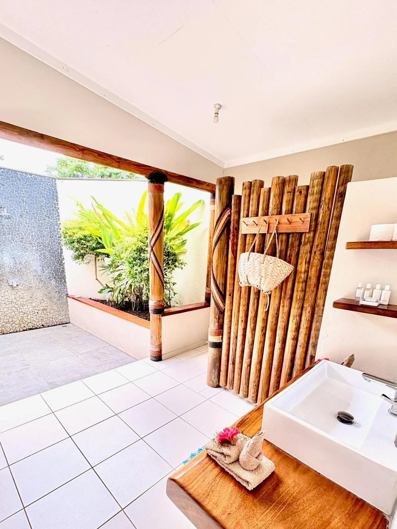 Bathroom in Blue Lagoon Beach Resort