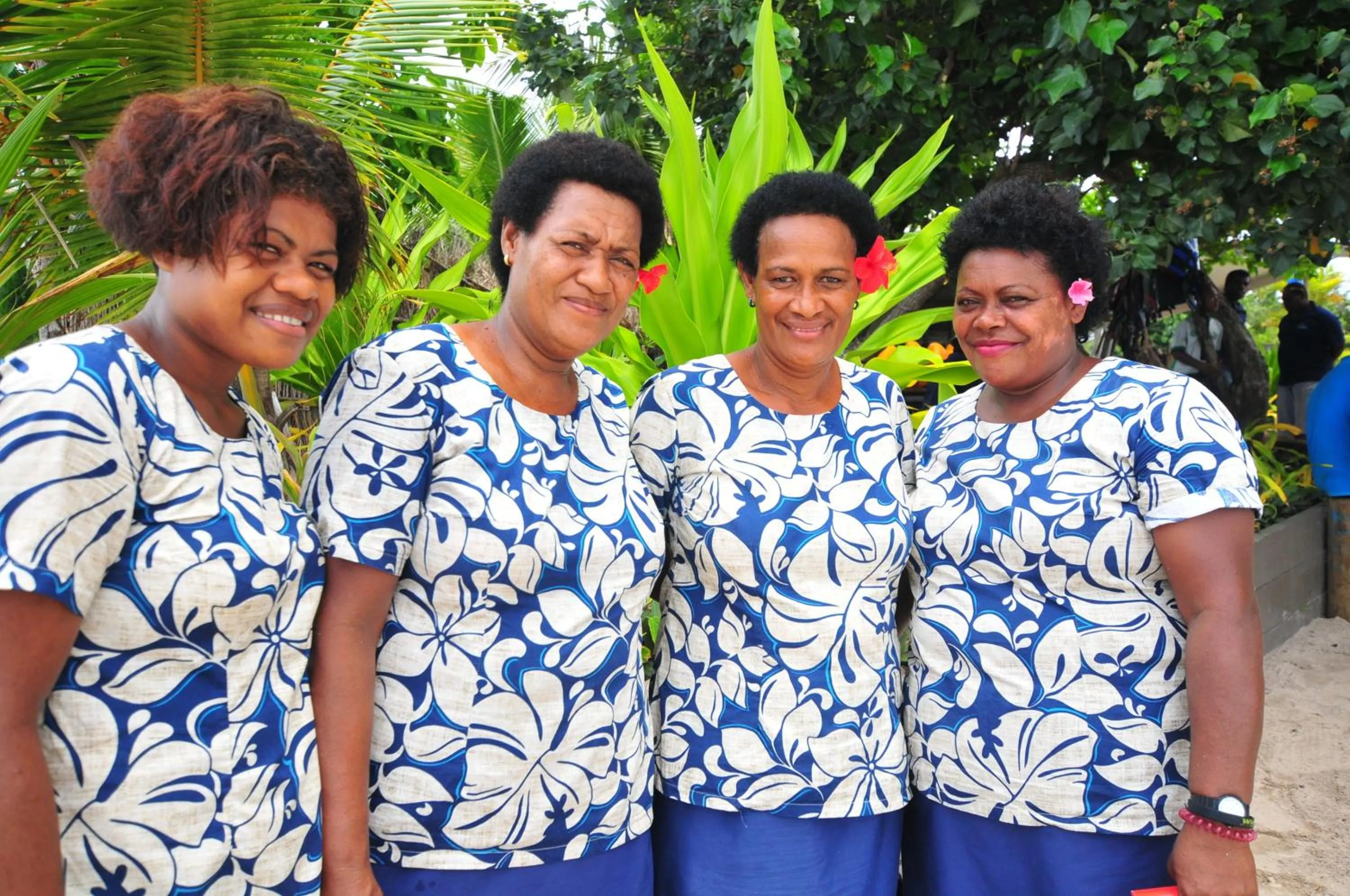 People in Blue Lagoon Beach Resort