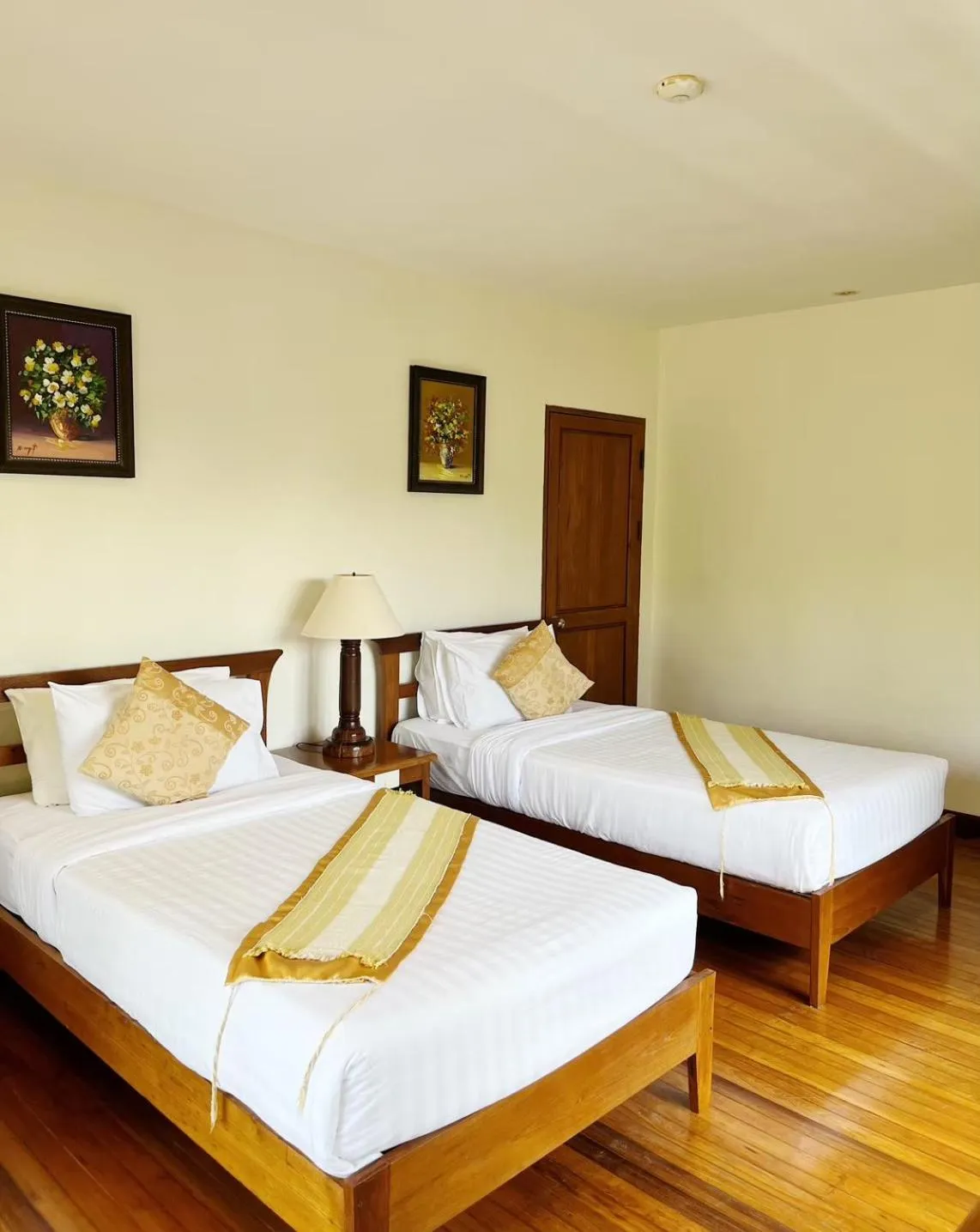 Bed in Riverhouse Resort