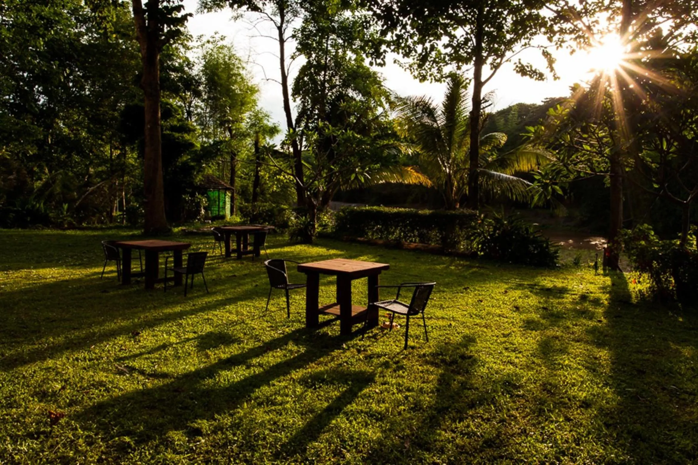 Garden view in Riverhouse Resort