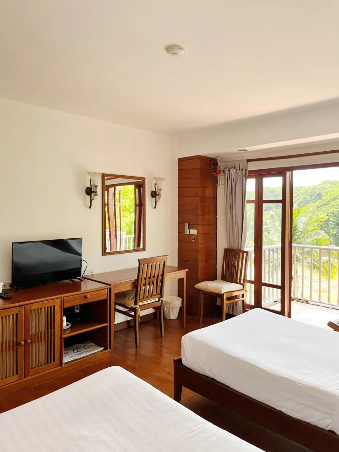 Bed in Riverhouse Resort