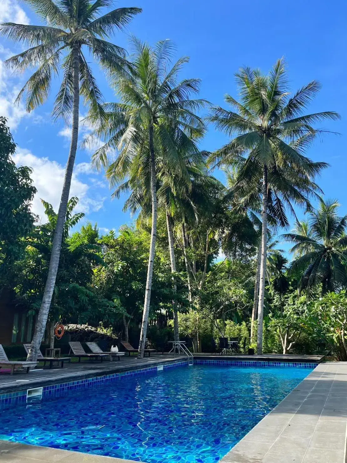 Pool view in Riverhouse Resort Pool view in Riverhouse Resort