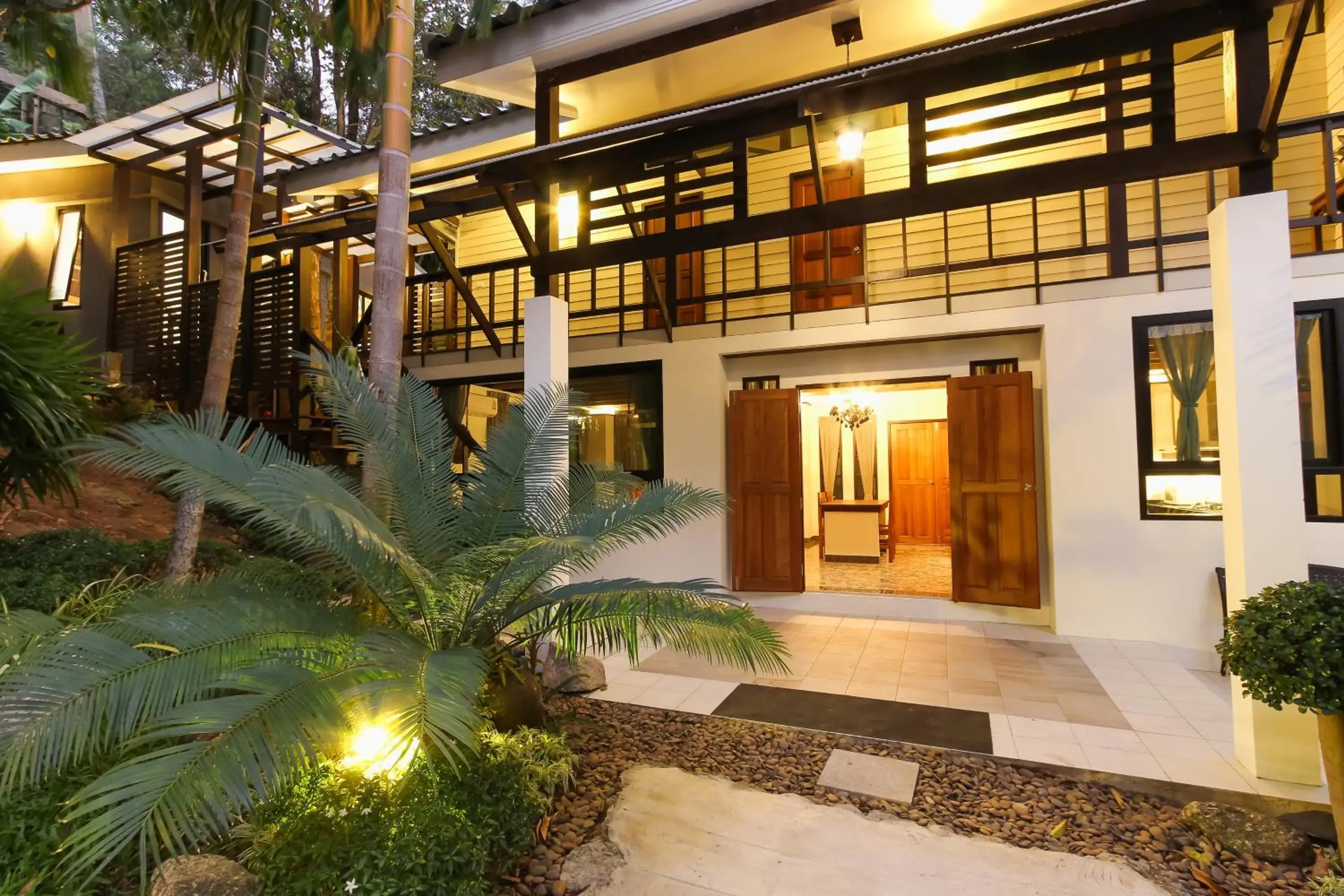 Facade/entrance in Kata Tranquil Villa - SHA Plus Facade/entrance in Kata Tranquil Villa - SHA Plus