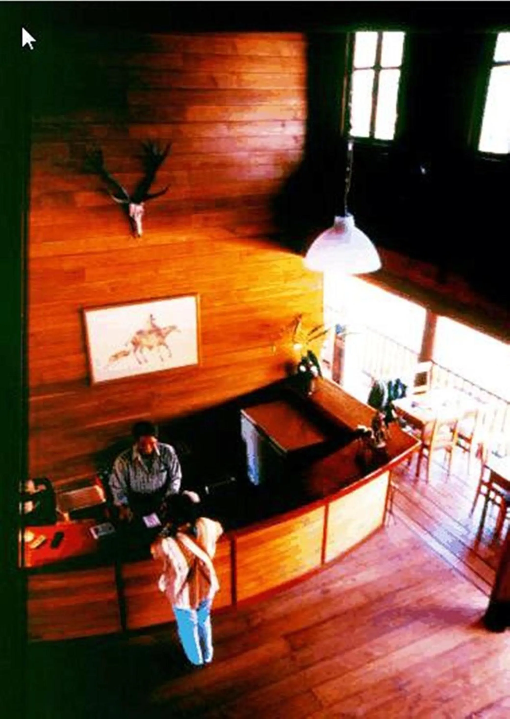 Lobby or reception in Riverhouse-The Teak House