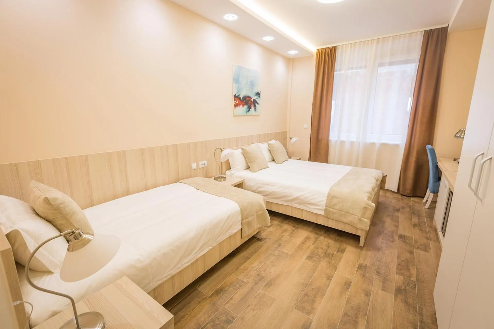 Bed in Hotel Mar Garni