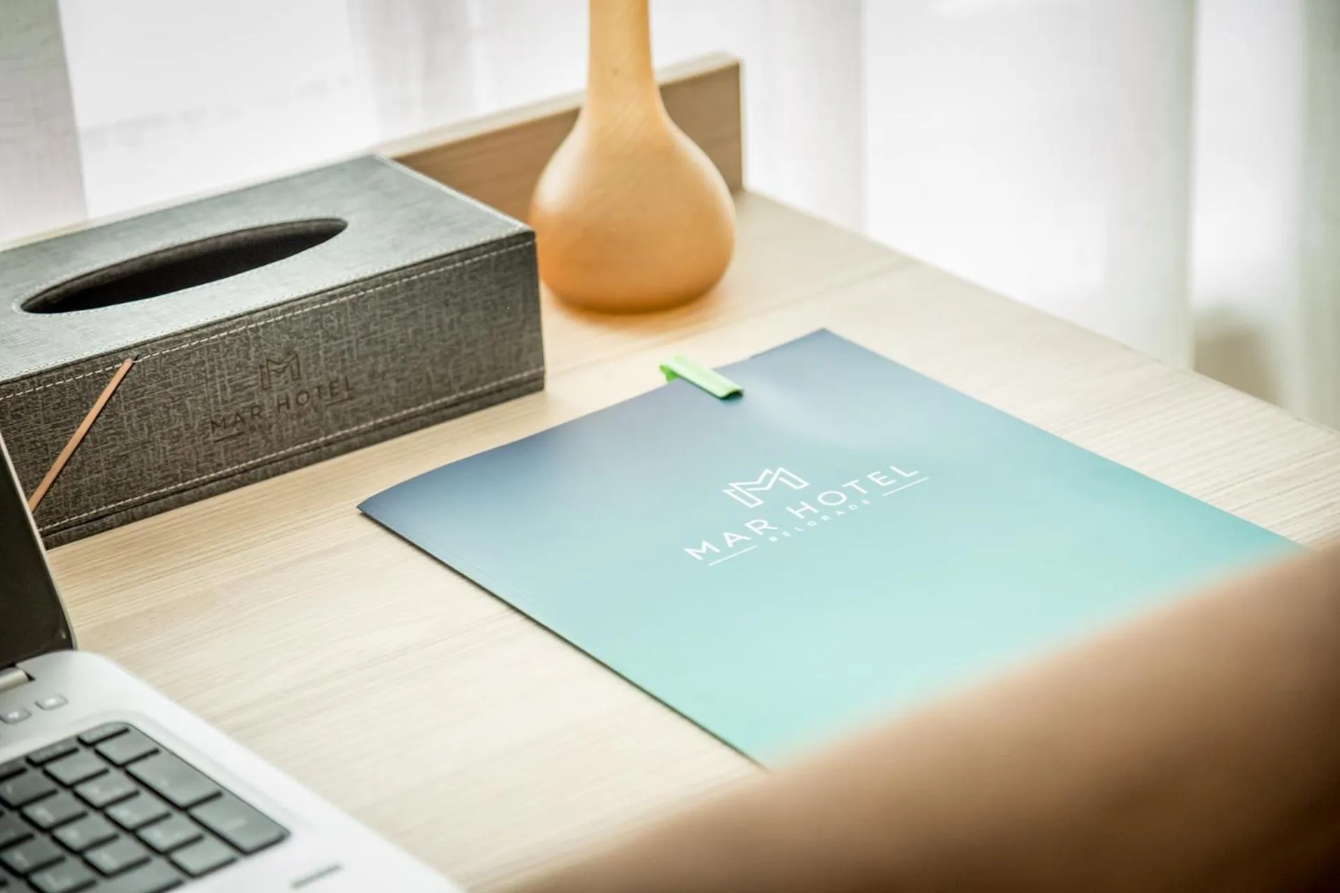 Property logo or sign in Hotel Mar Garni