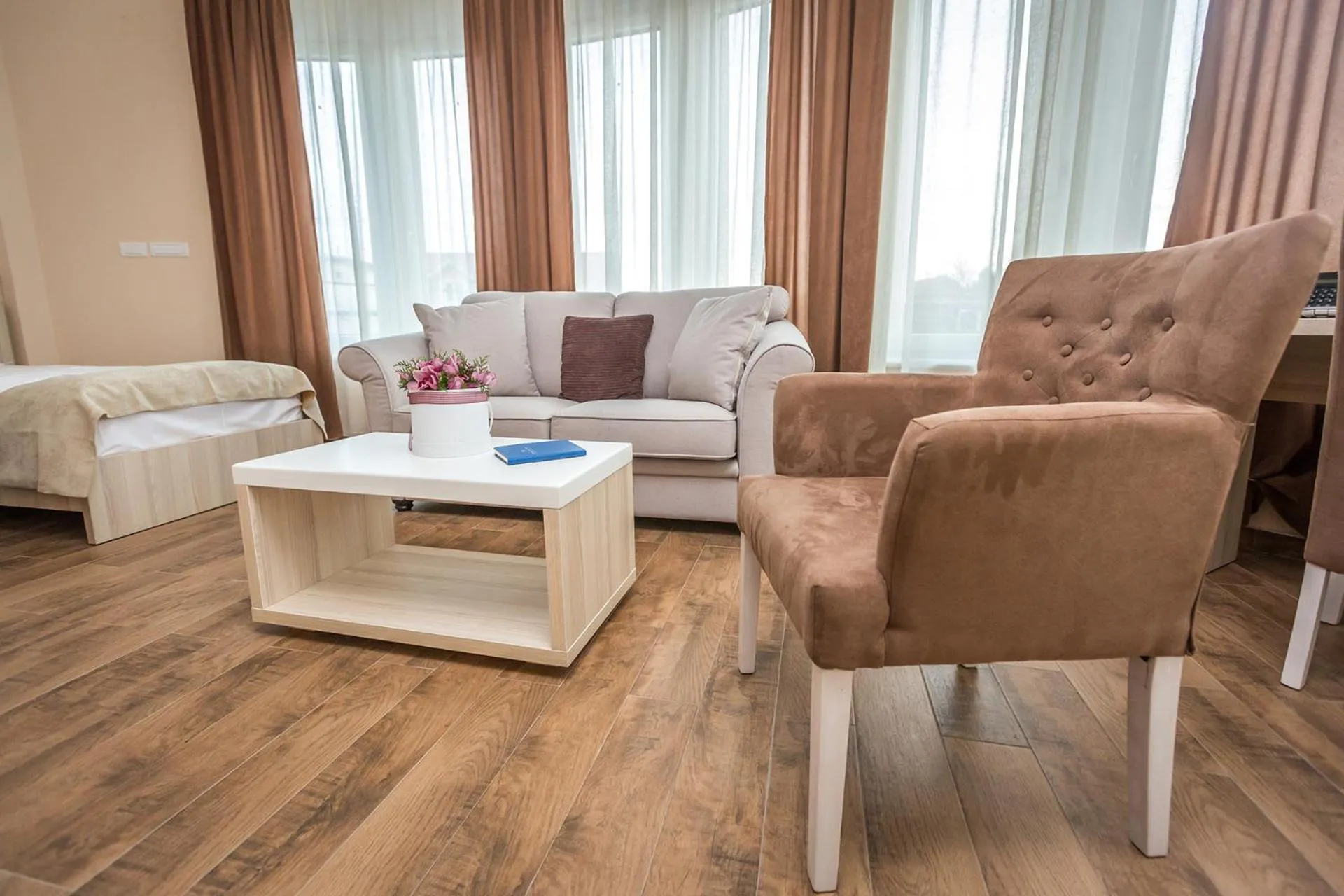 Seating area in Hotel Mar Garni