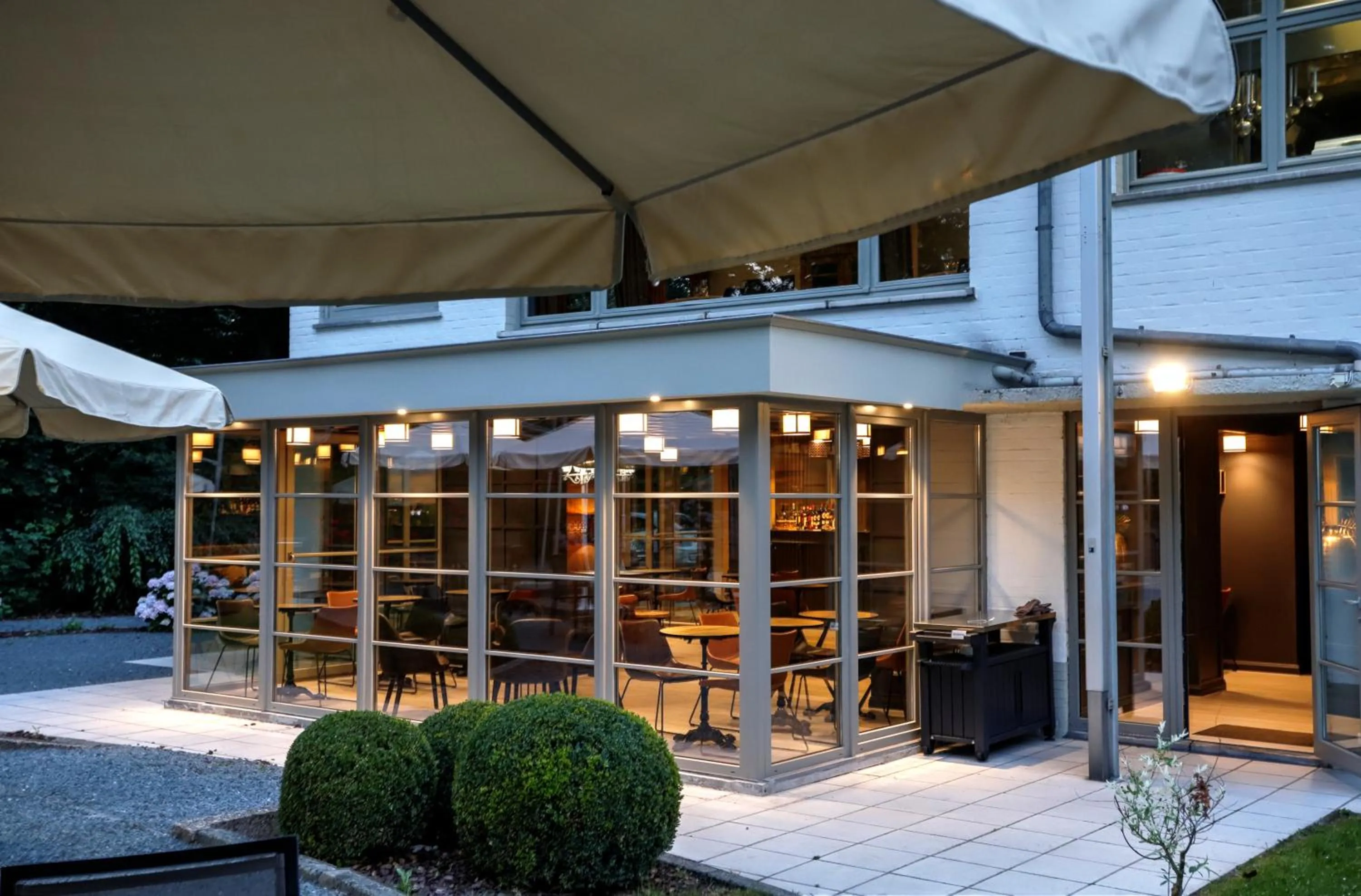 Restaurant/places to eat in Auberge du Vieux Cedre, Enghien-Belgique