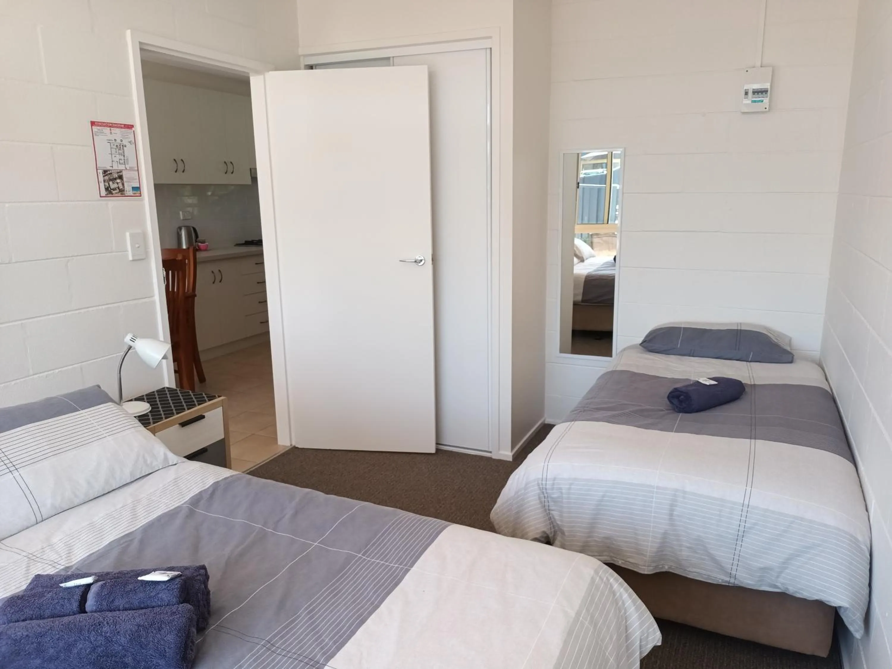 Bed in Grandeur Holiday Units