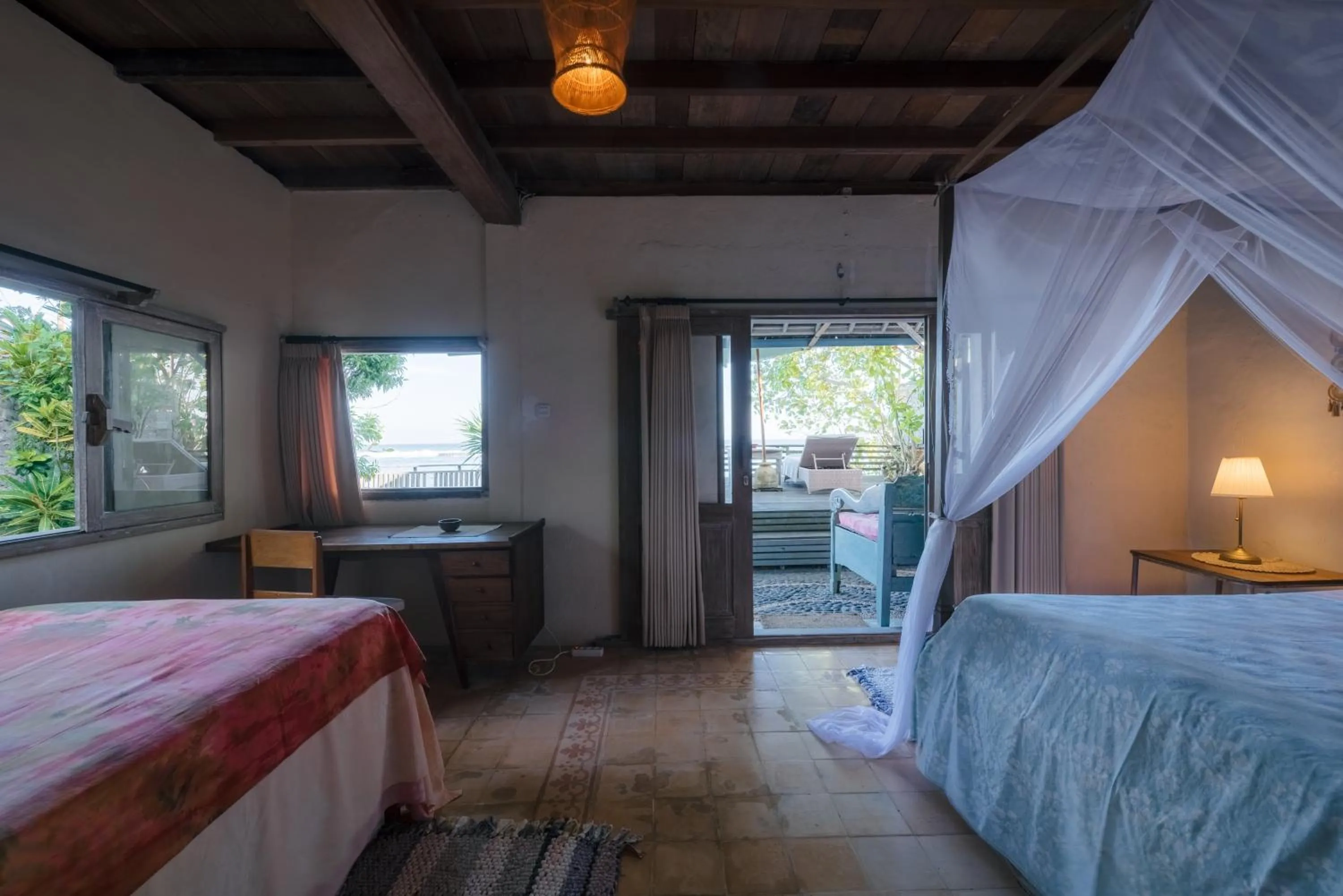 Bedroom, Bed in Pondok Pisang Candidasa