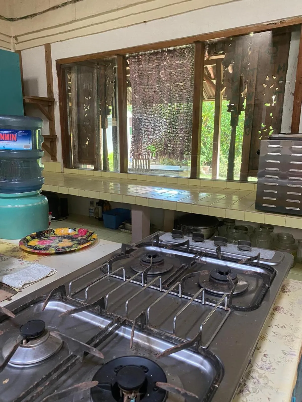 Kitchen or kitchenette in Pondok Pisang Candidasa