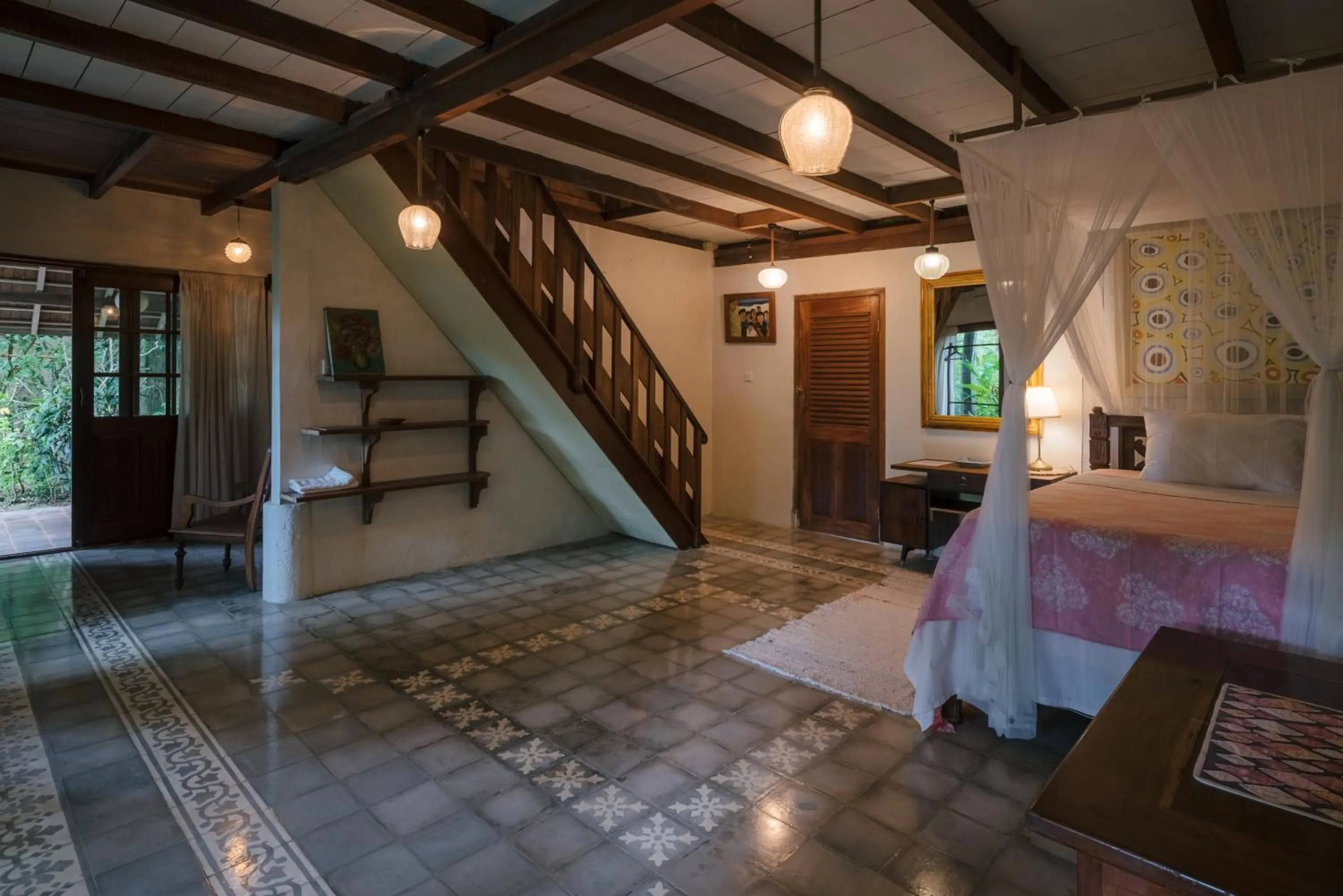 Bedroom, Bed in Pondok Pisang Candidasa