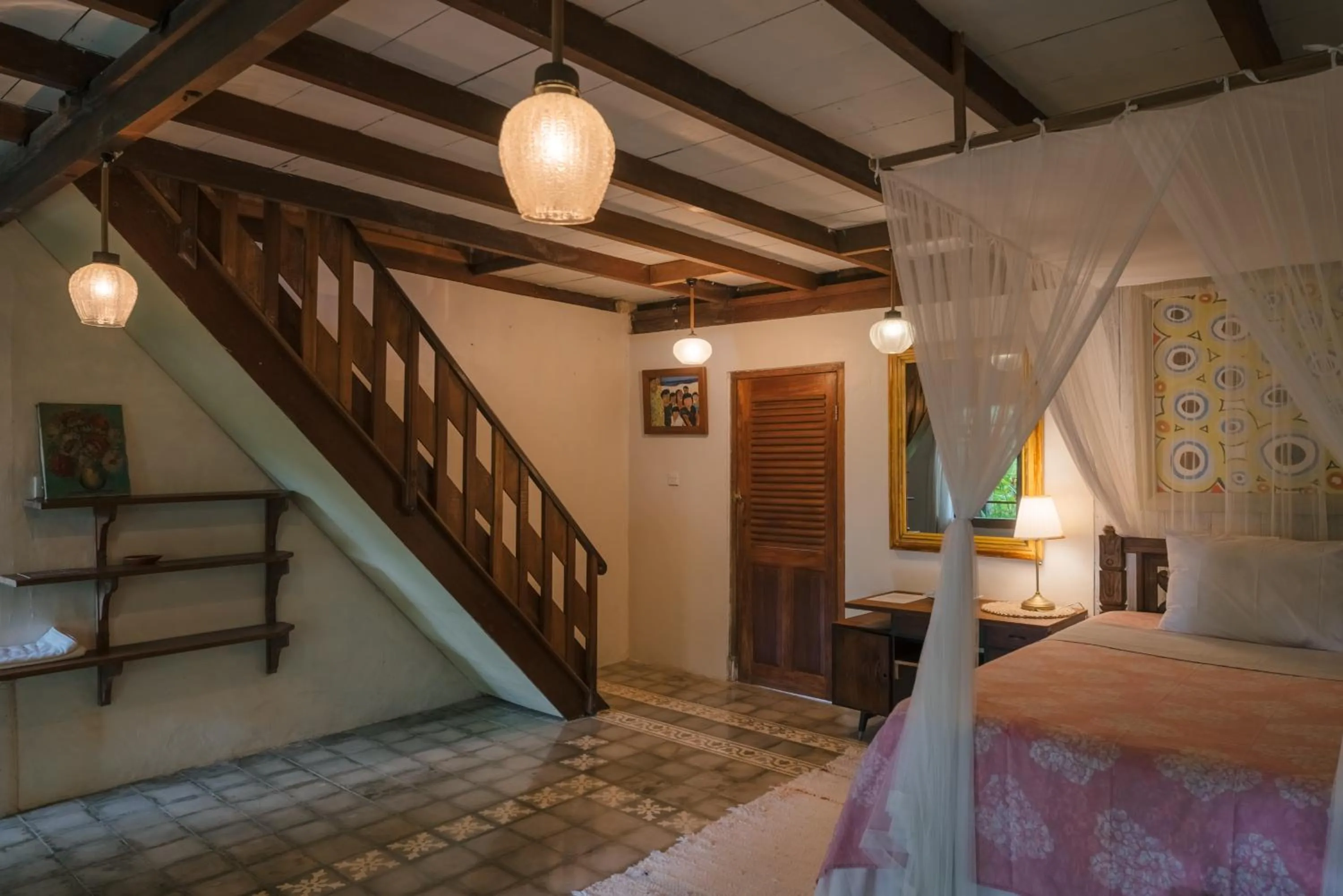 Bedroom, Bed in Pondok Pisang Candidasa