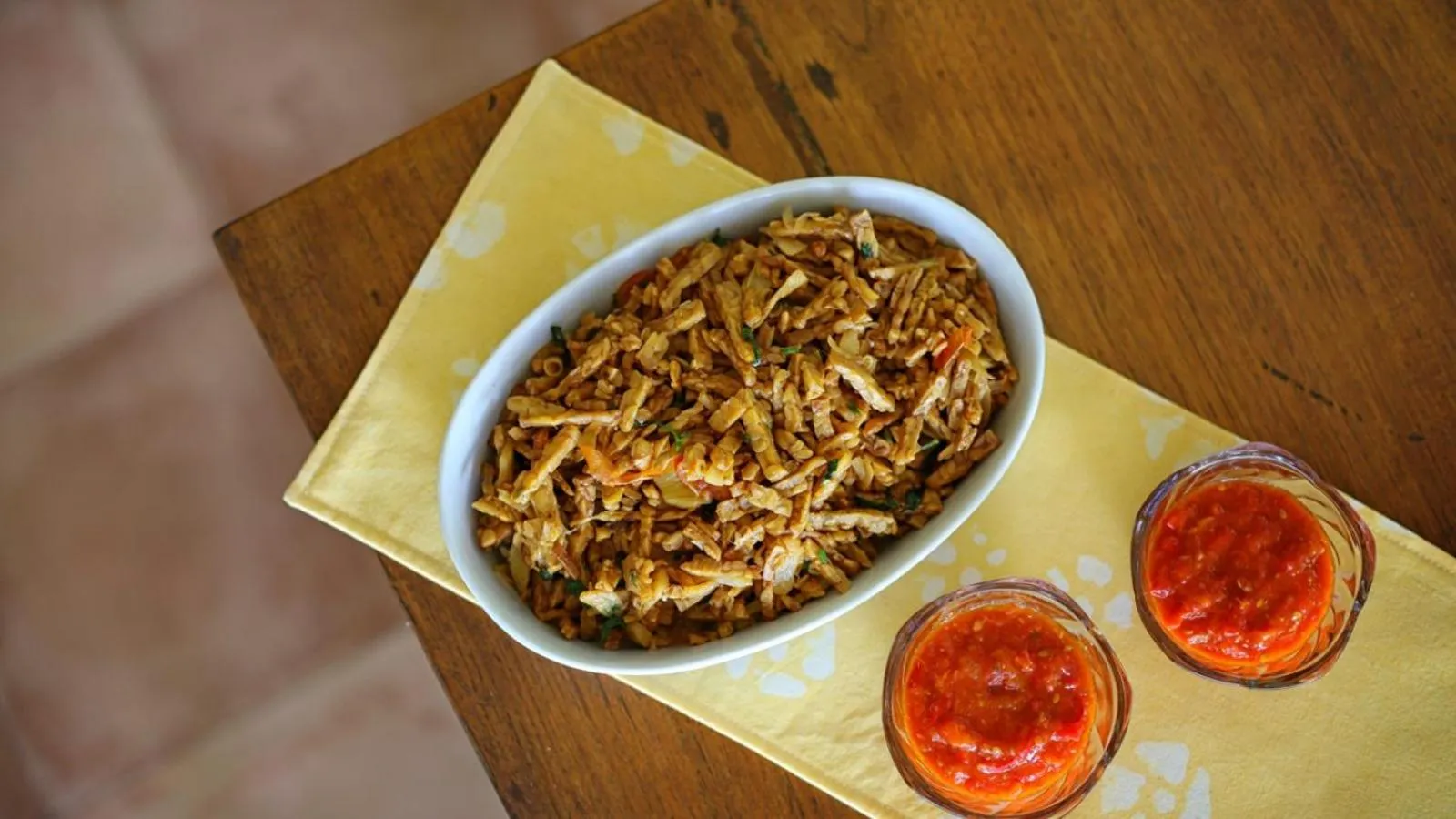Lunch in Pondok Pisang Candidasa
