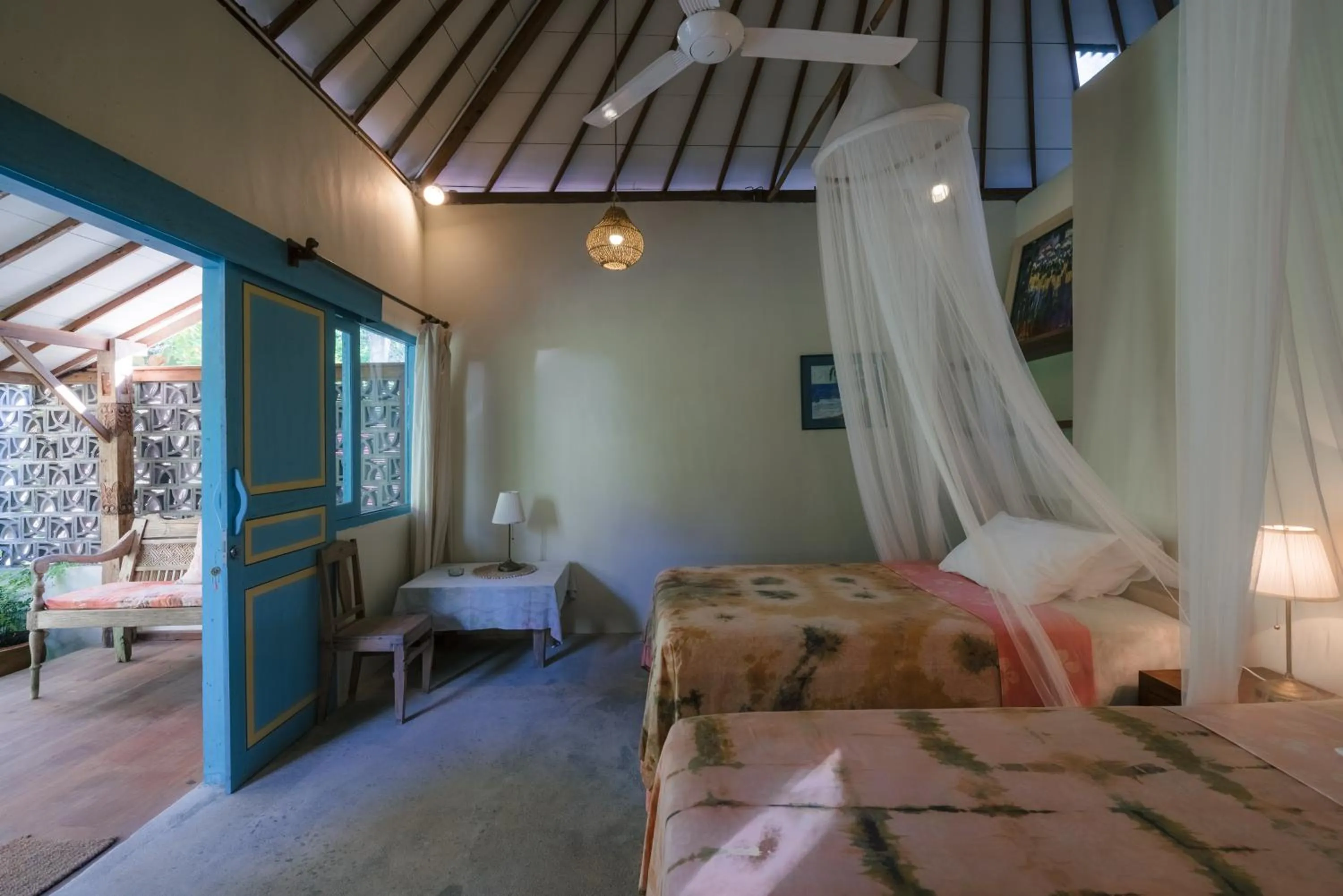 Bed in Pondok Pisang Candidasa