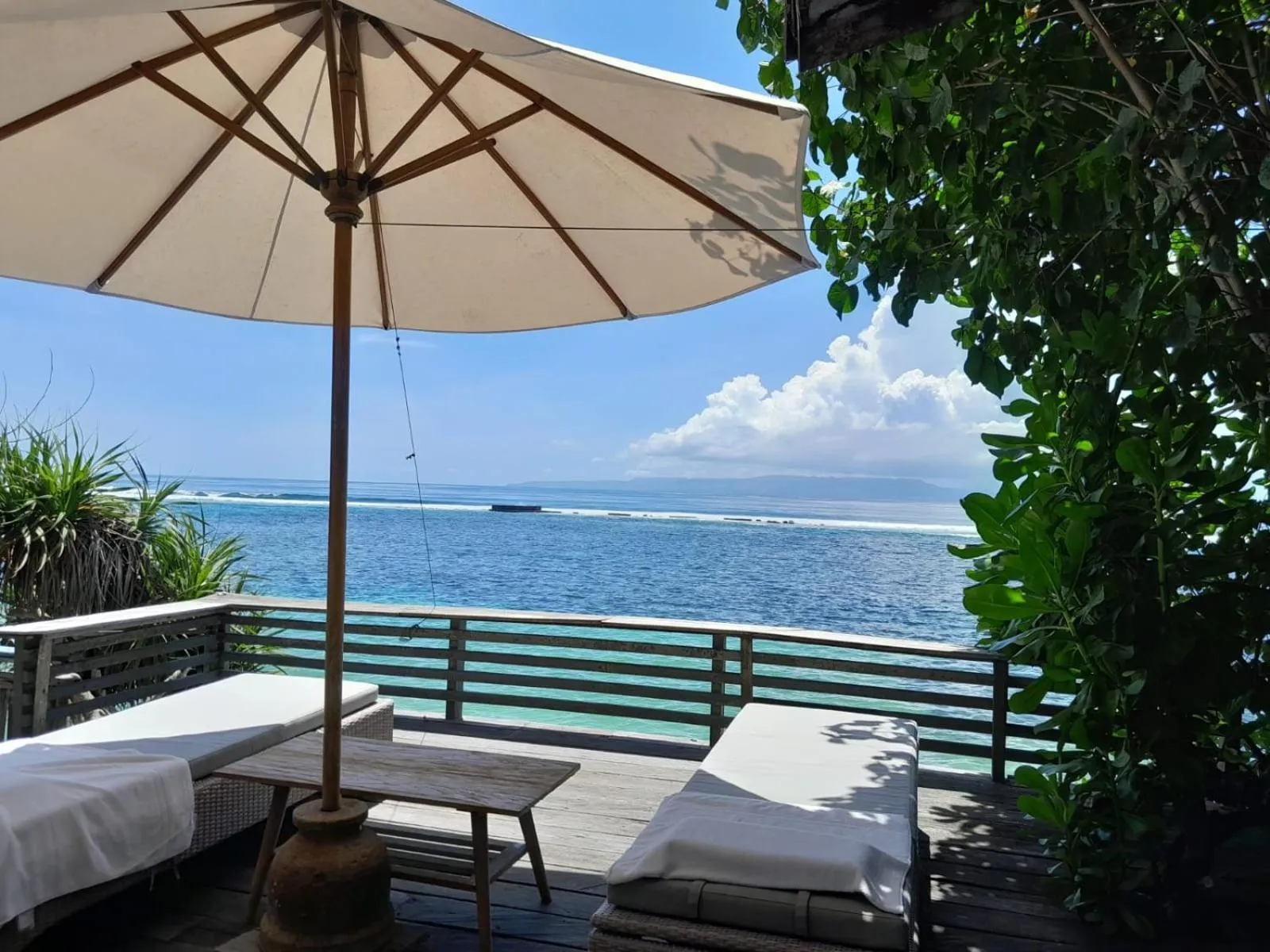 Balcony/Terrace in Pondok Pisang Candidasa