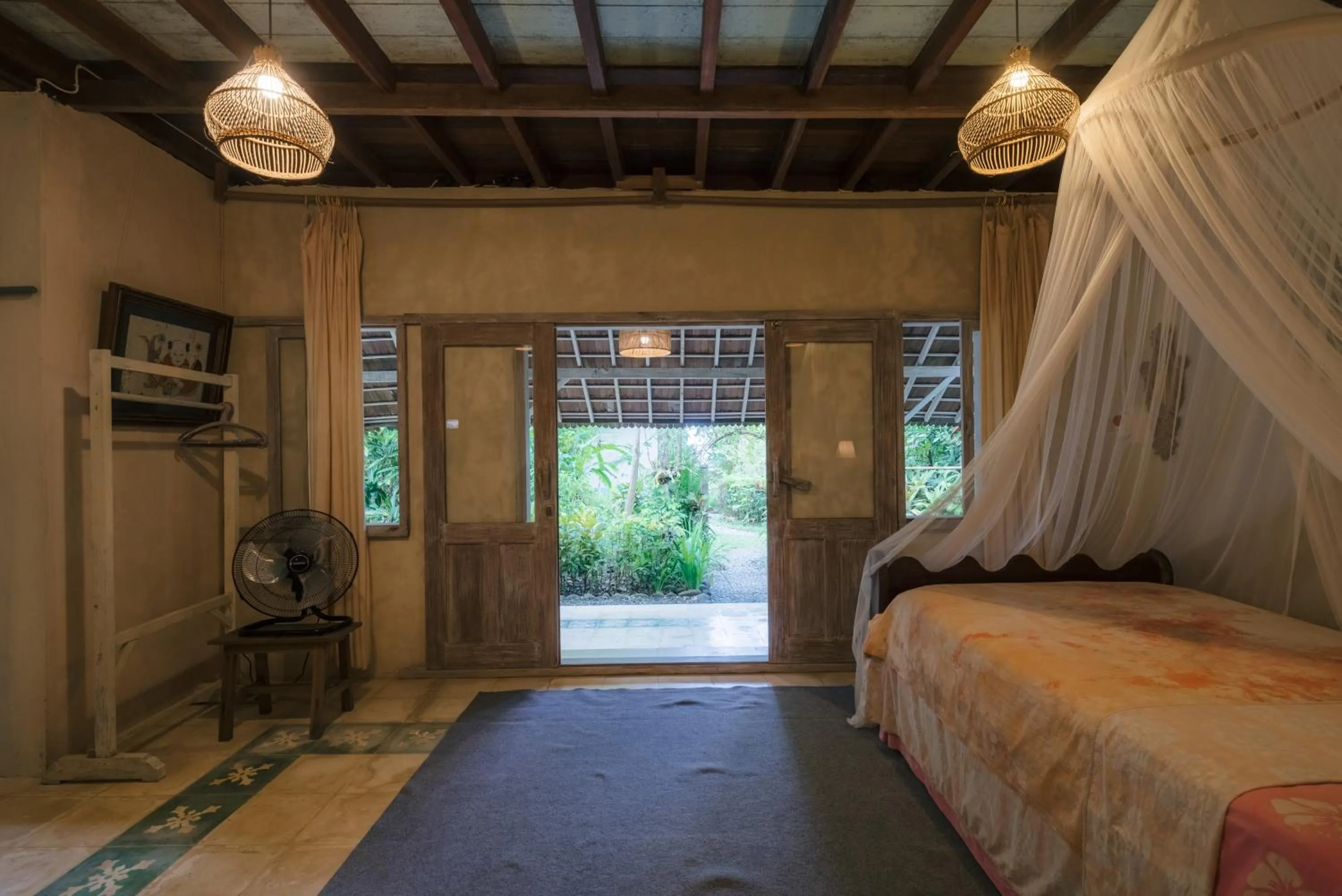 Bedroom, Bed in Pondok Pisang Candidasa