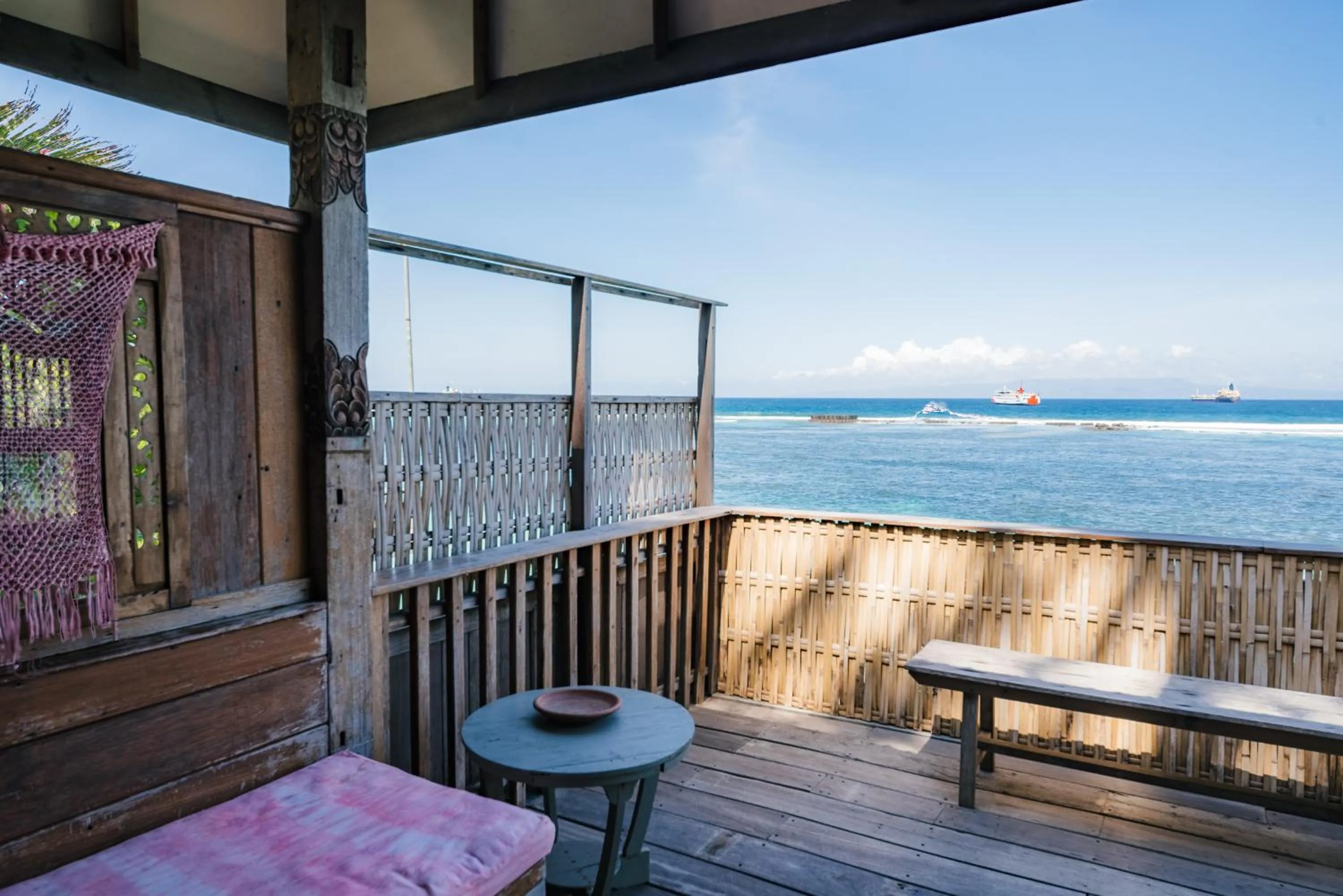 Balcony/Terrace in Pondok Pisang Candidasa