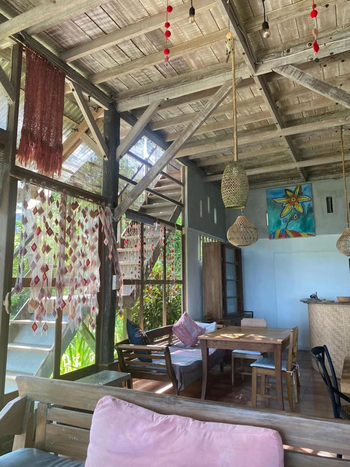 Lounge or bar in Pondok Pisang Candidasa