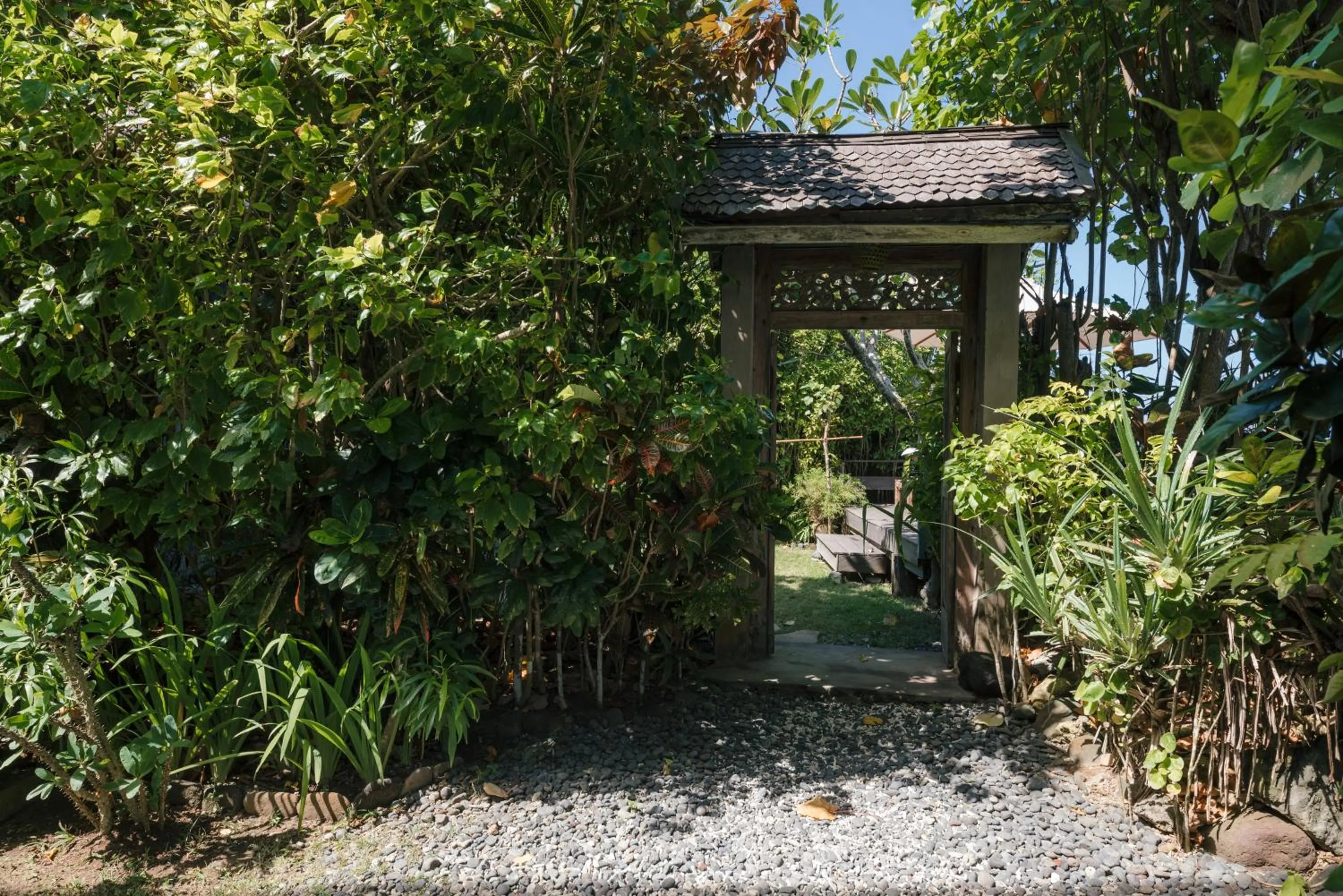 Facade/entrance in Pondok Pisang Candidasa