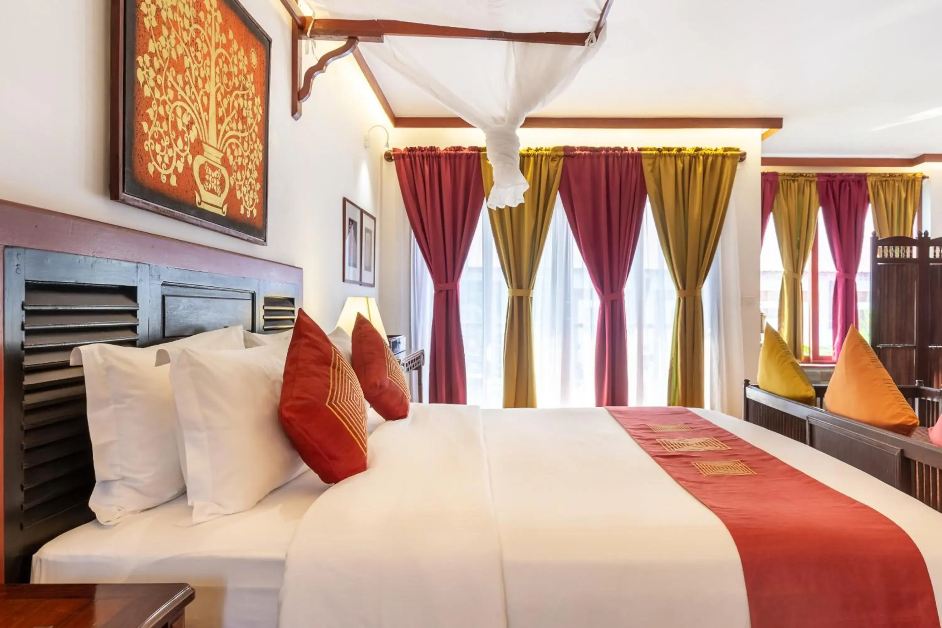 Deluxe Double or Twin Room with Pool View in Montra Nivesha residence and Art Deluxe Double or Twin Room with Pool View in Montra Nivesha residence and Art