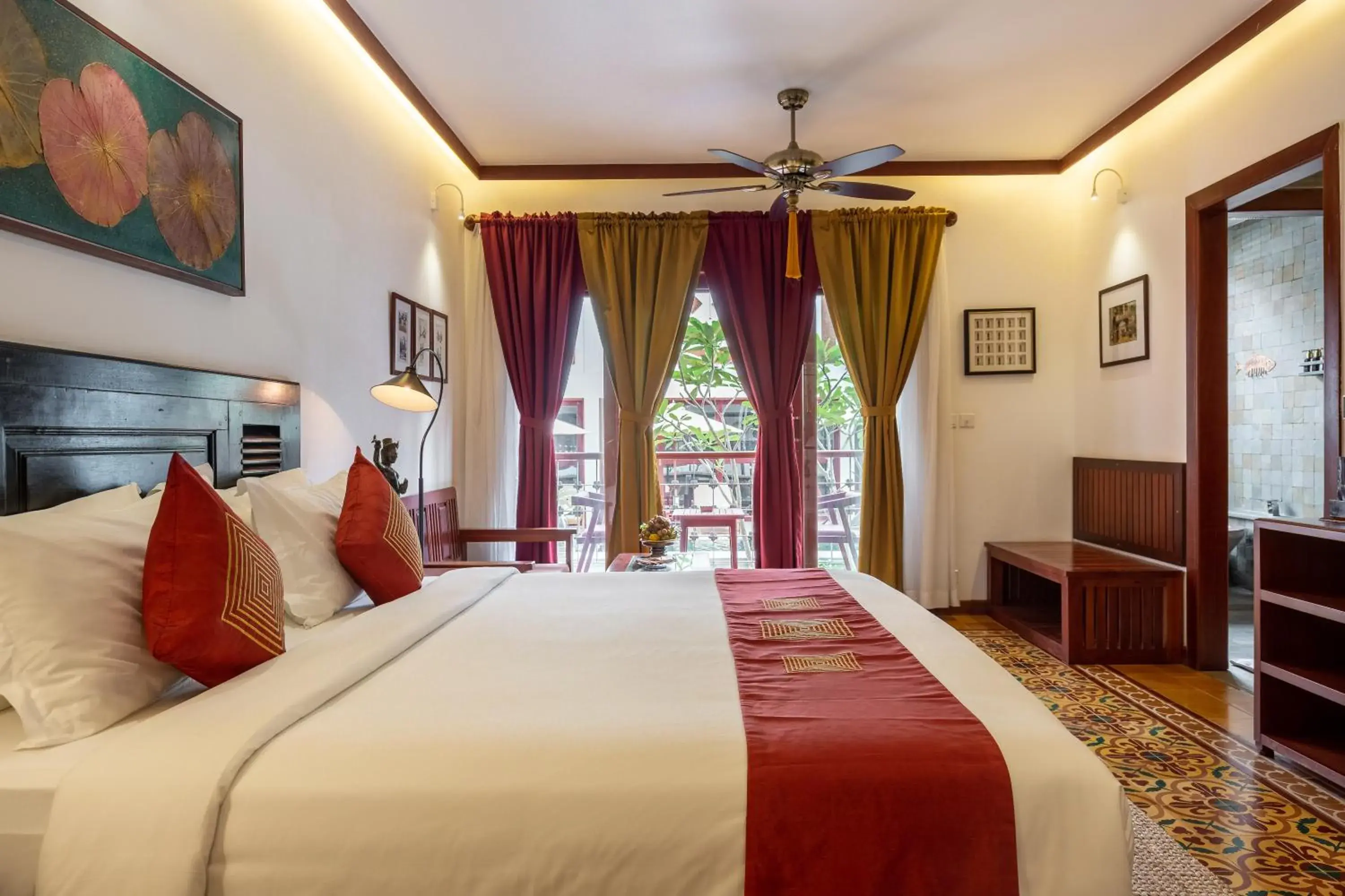 Deluxe Double or Twin Room with Garden View in Montra Nivesha residence and Art Deluxe Double or Twin Room with Garden View in Montra Nivesha residence and Art