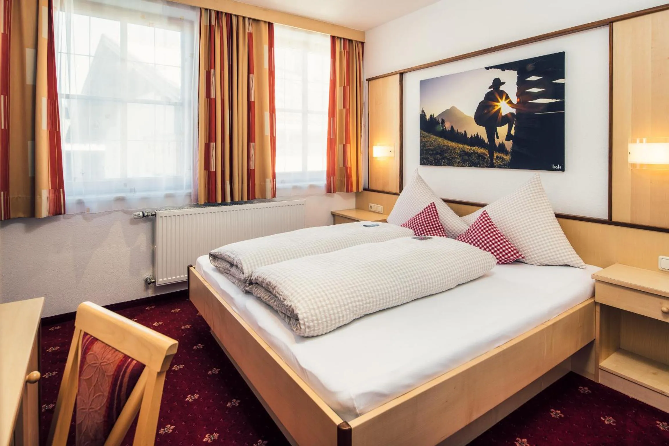 Bed in Die Reblaus
