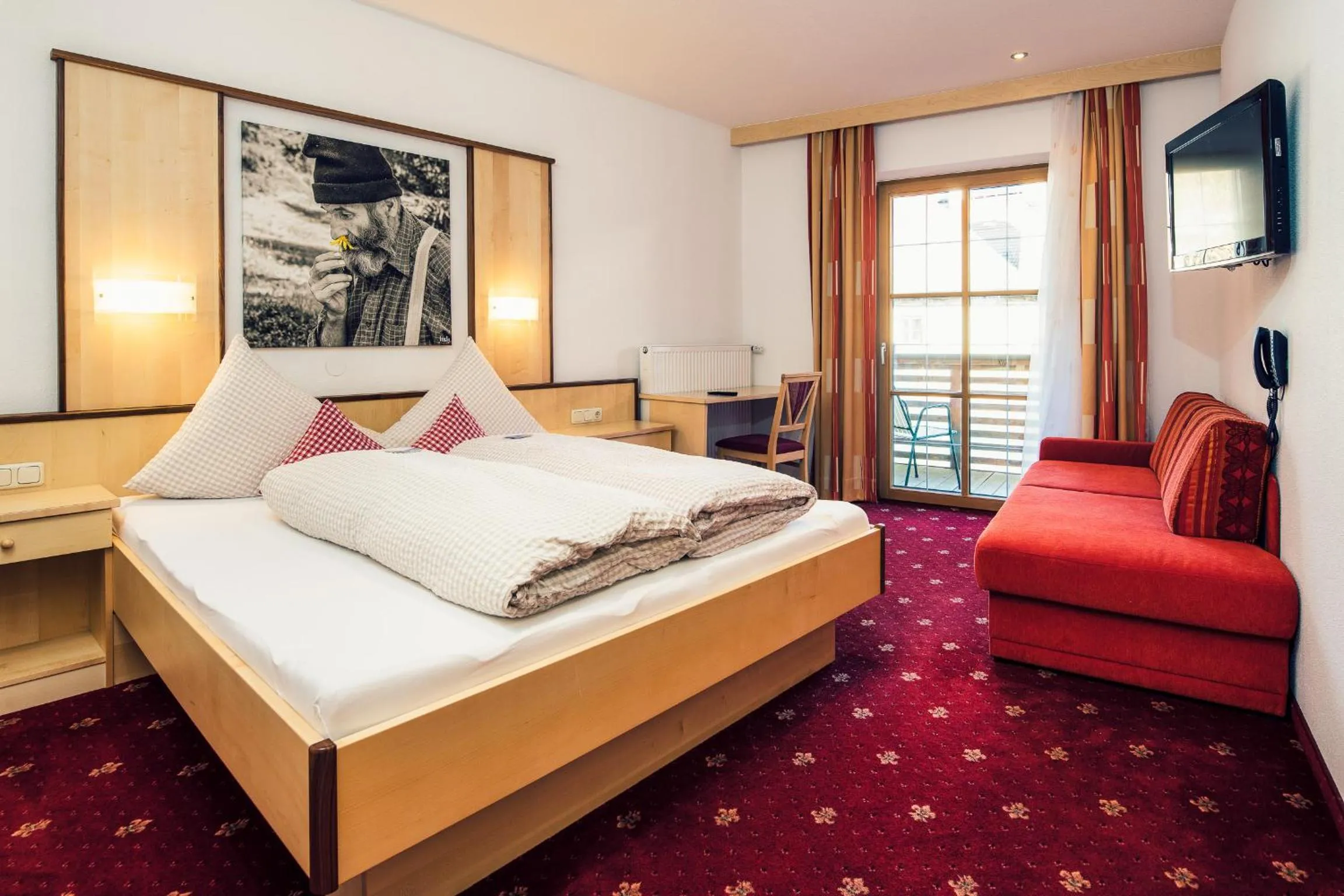 Bed in Die Reblaus