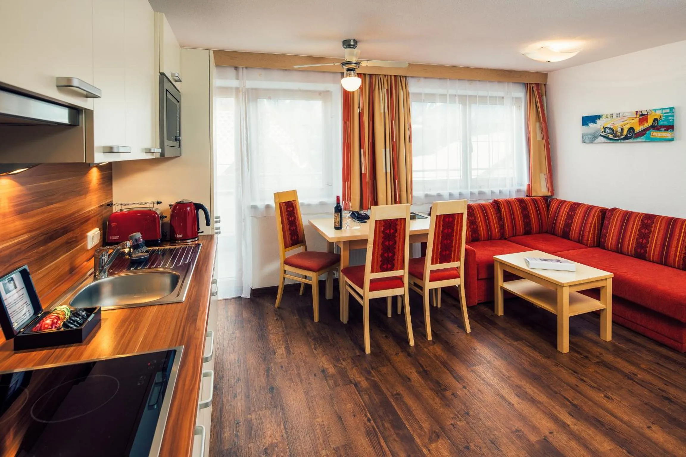 Dining area in Die Reblaus