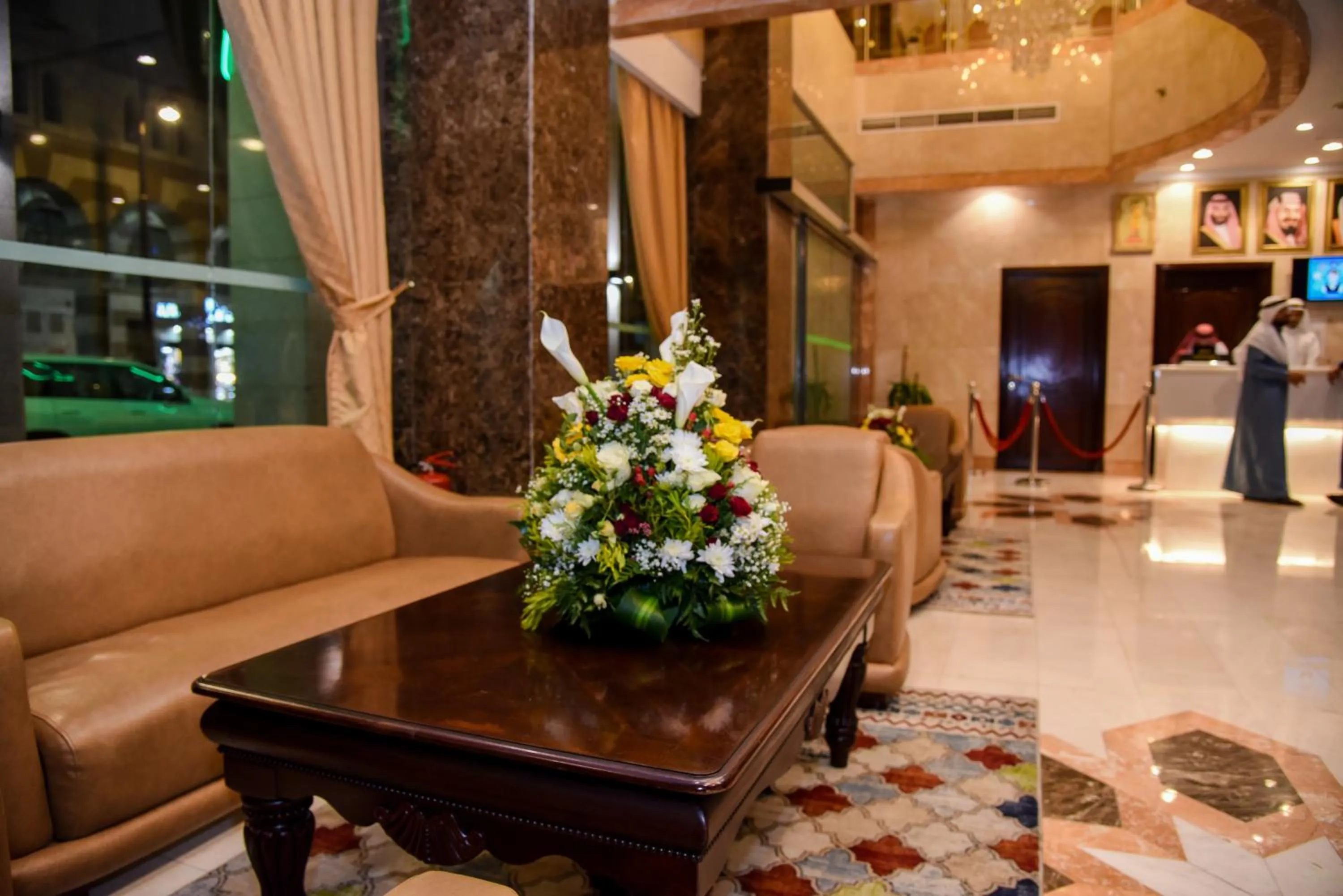 Seating area in Plaza Inn Ohud Hotel