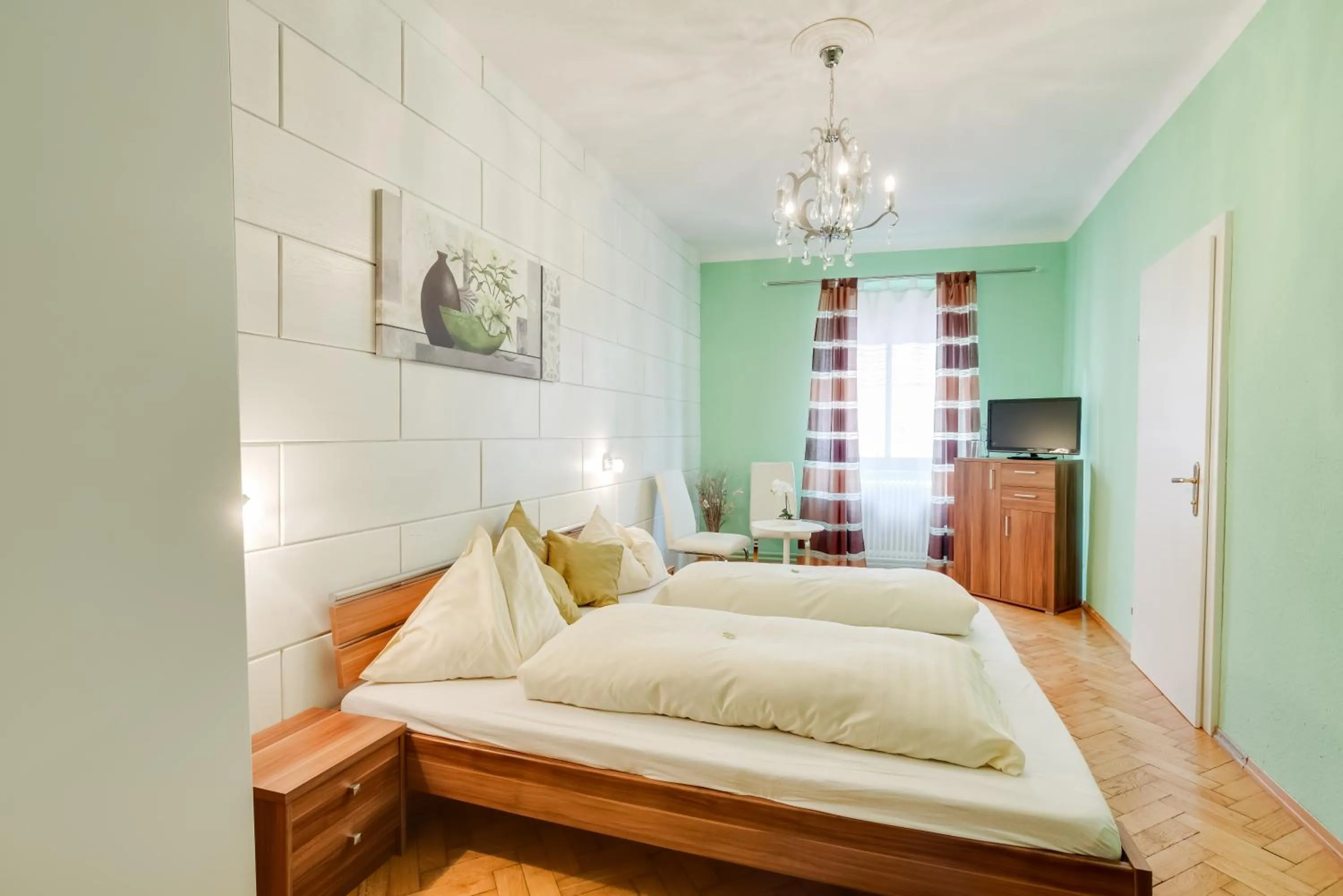 Bed in Hotel Himmelreich