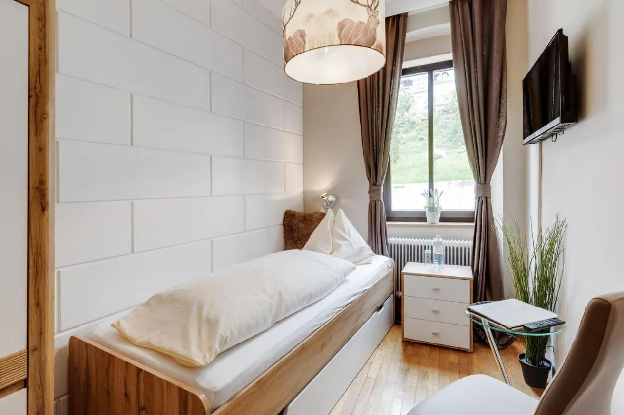 Photo of the whole room, Bed in Hotel Himmelreich