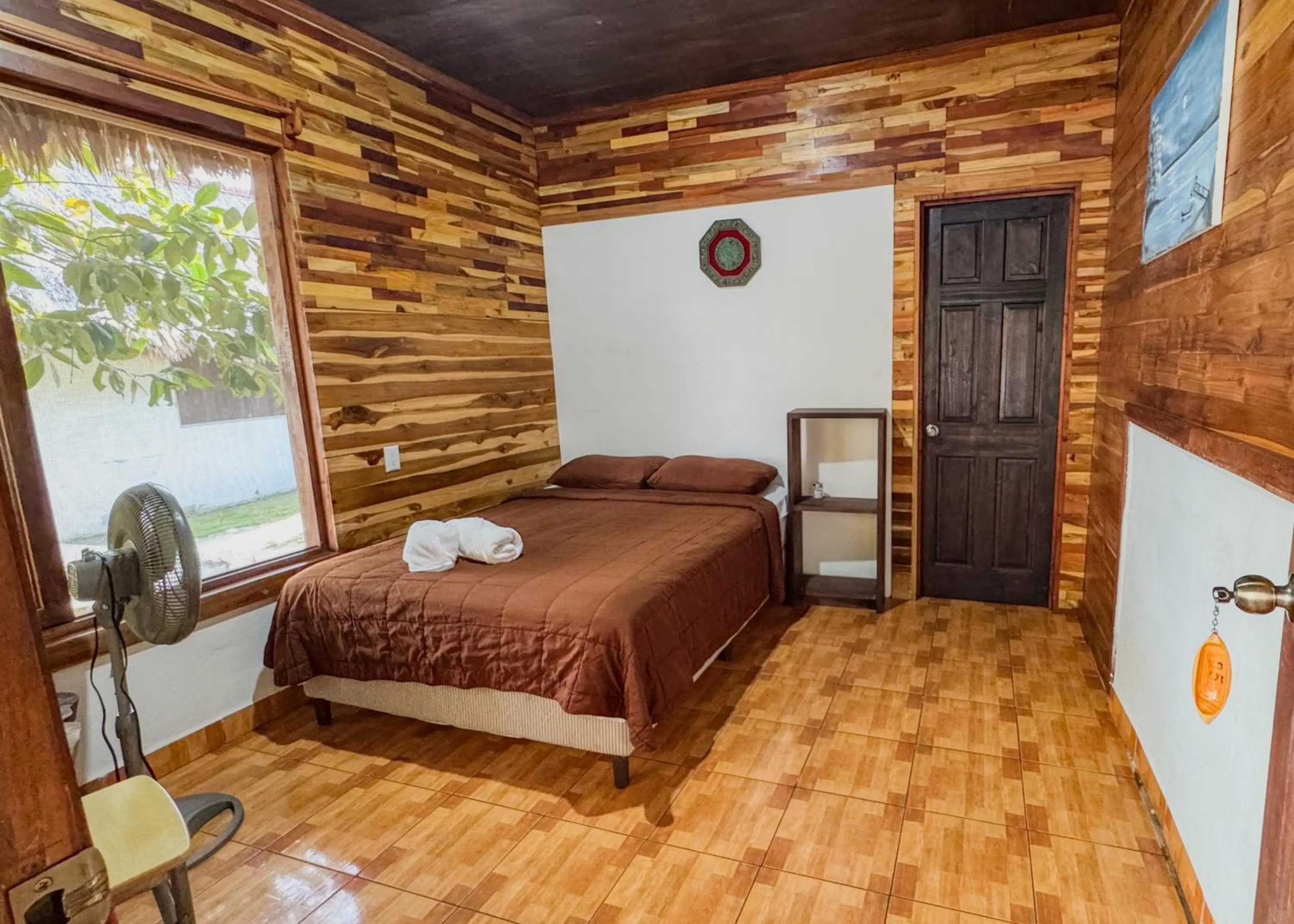 Photo of the whole room, Bed in Mayan Spirit