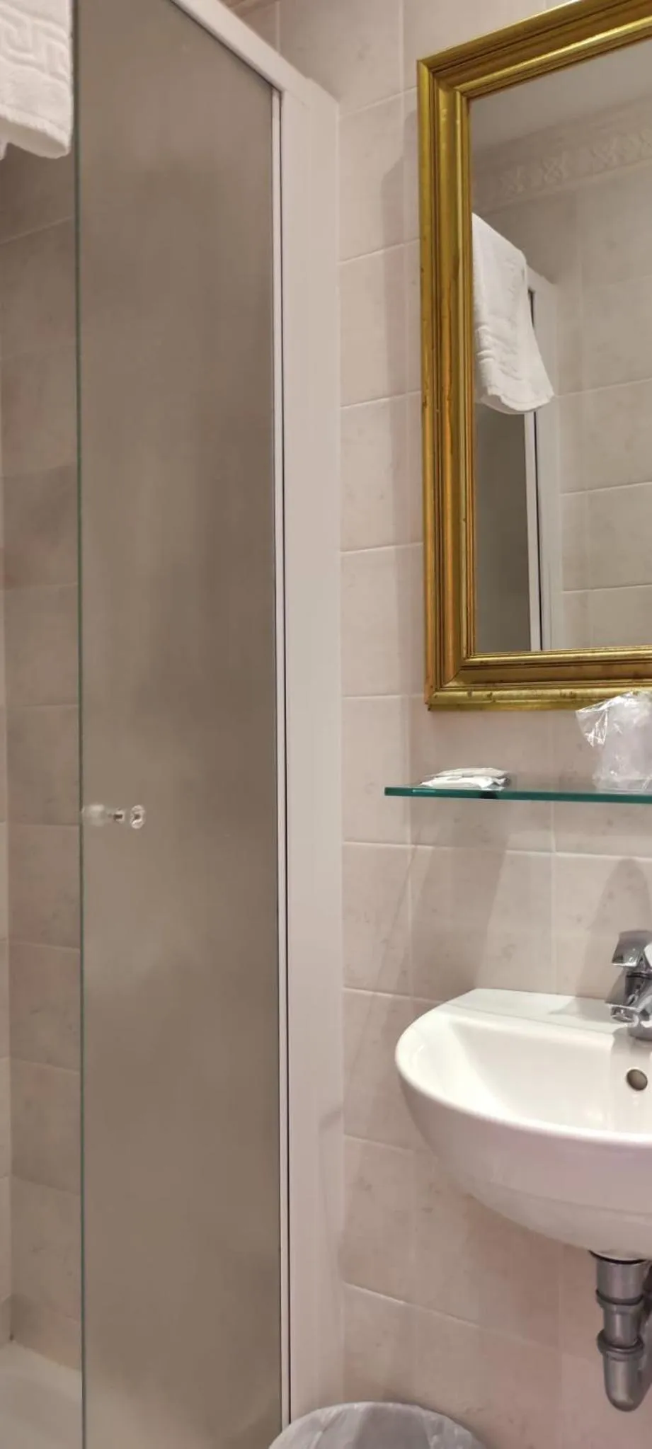 Shower in Hotel Negresco