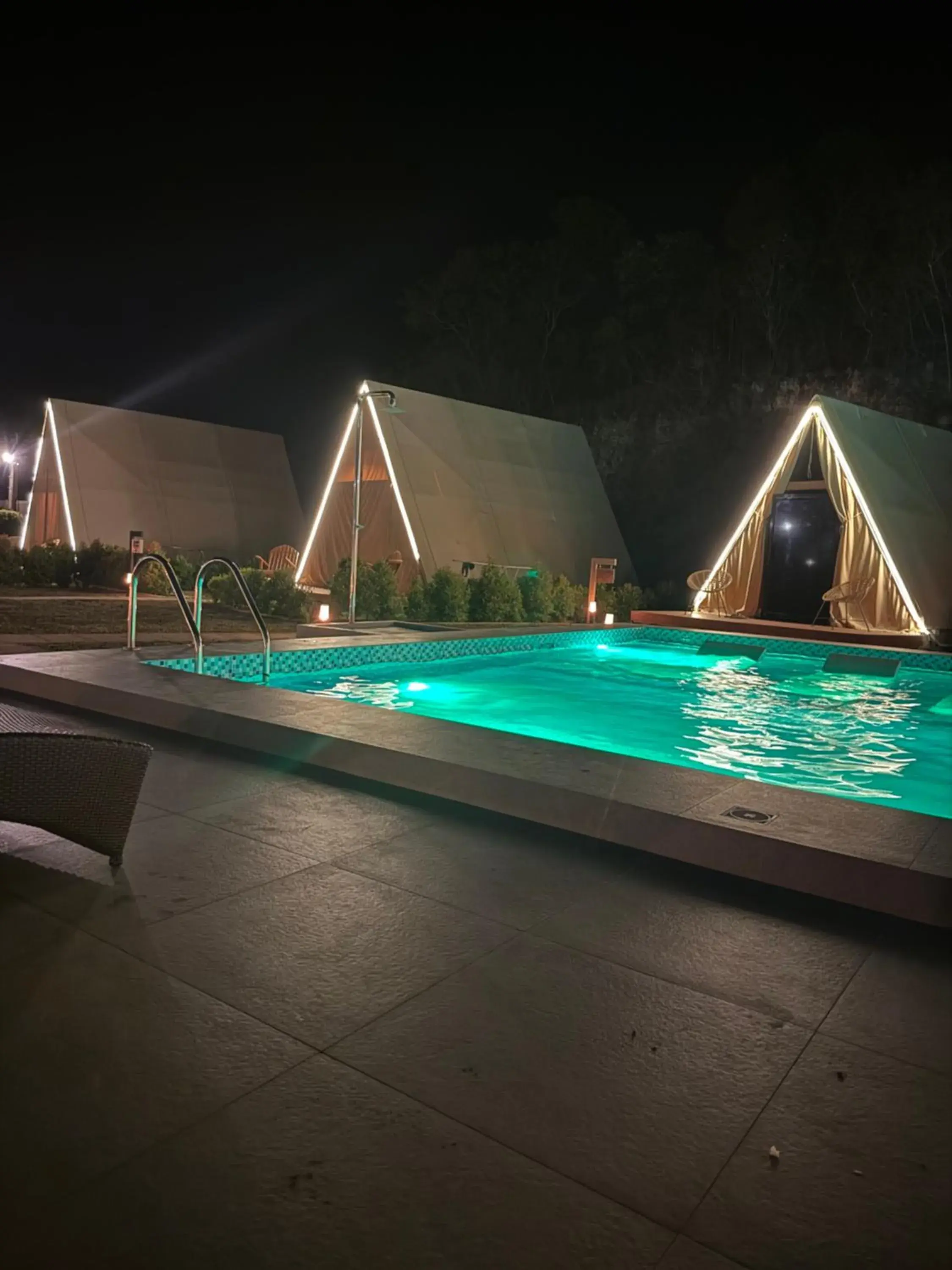 Double Room with Pool View in Aquamare Beach Camp Resort Double Room with Pool View in Aquamare Beach Camp Resort