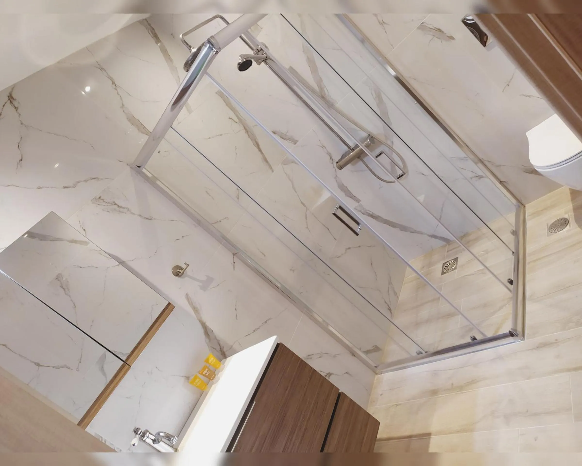 Bathroom in Elias Apartments