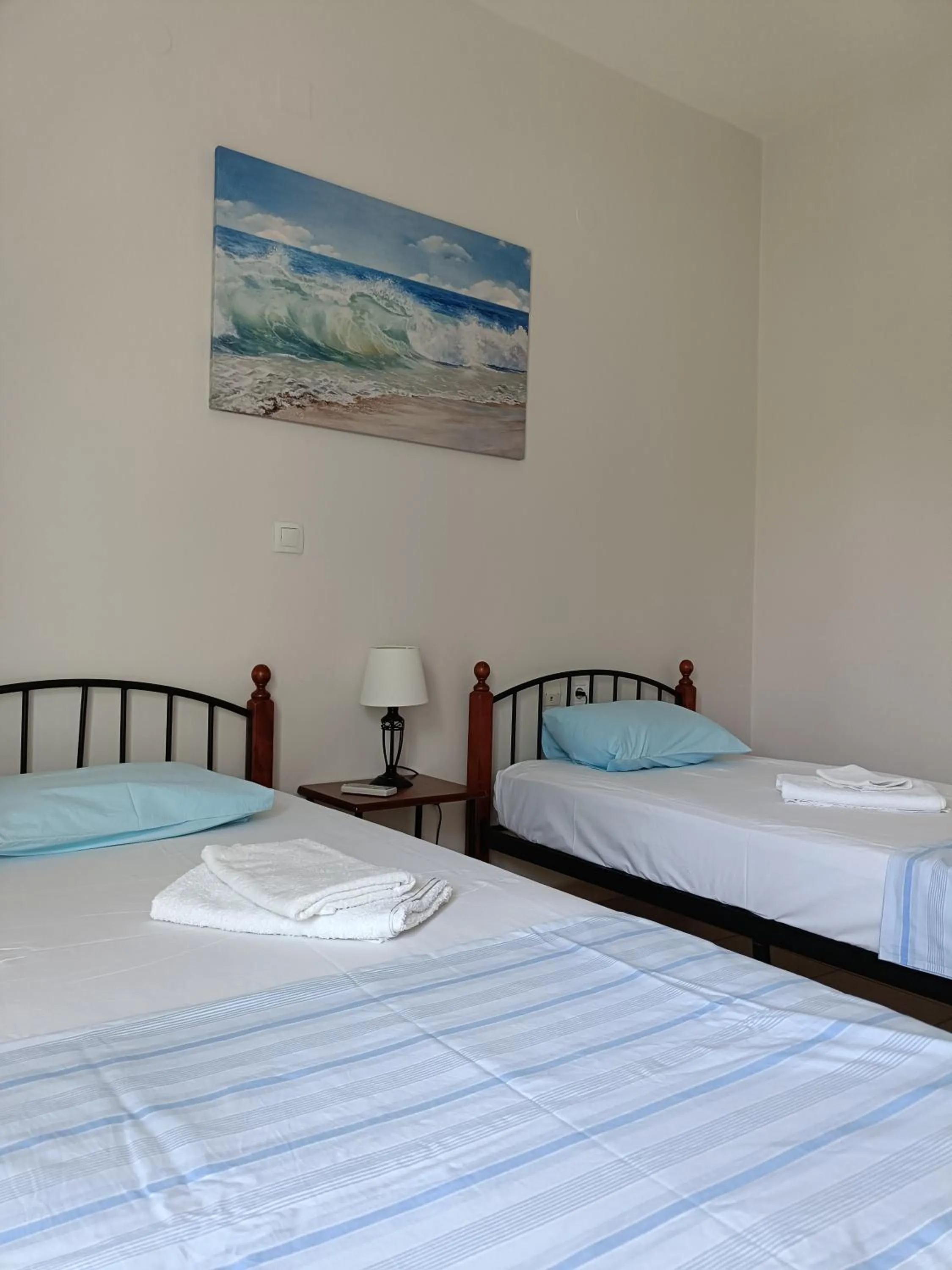 Bed in Elias Apartments