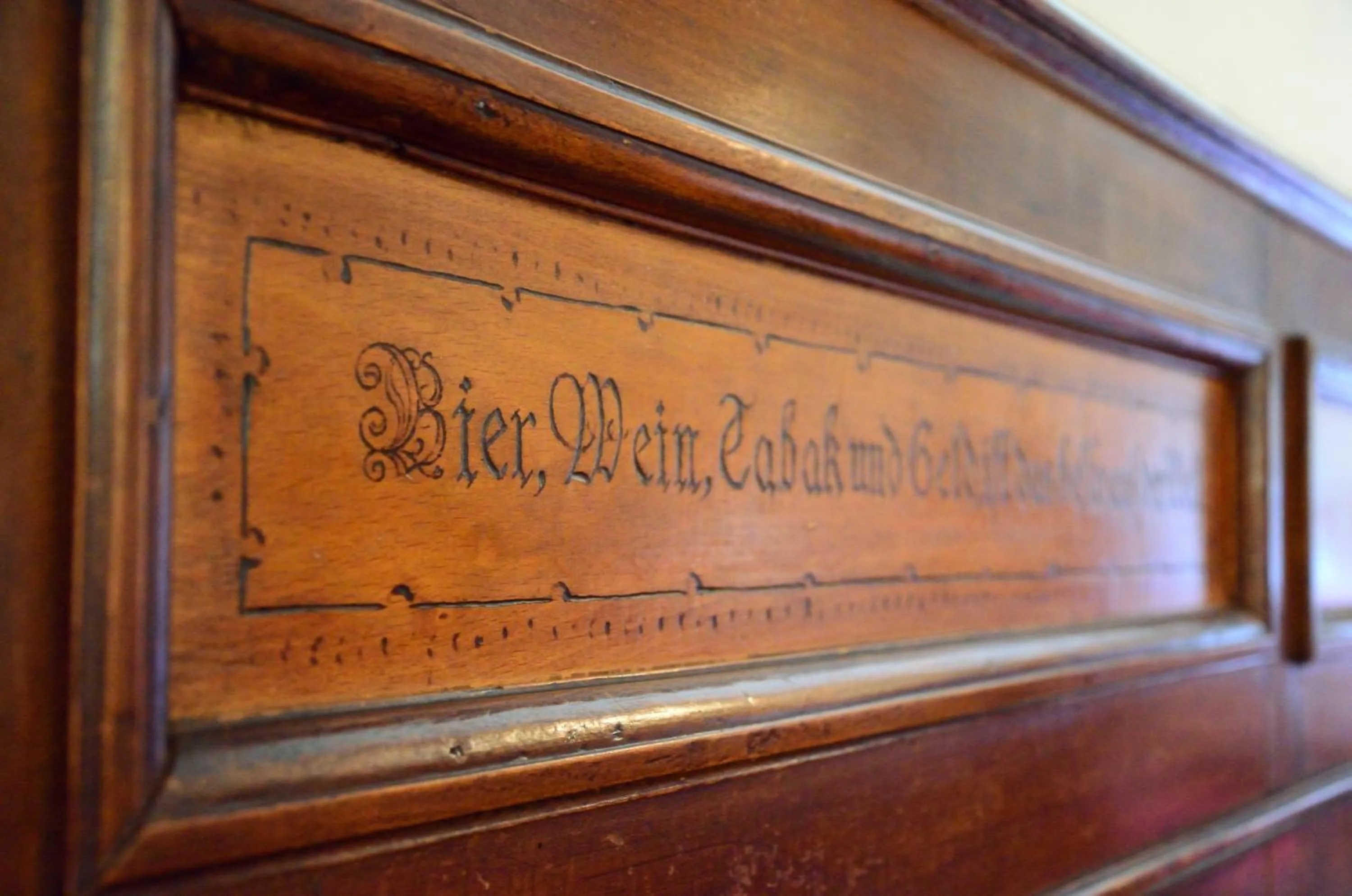 Decorative detail in Hotel Richard Löwenherz